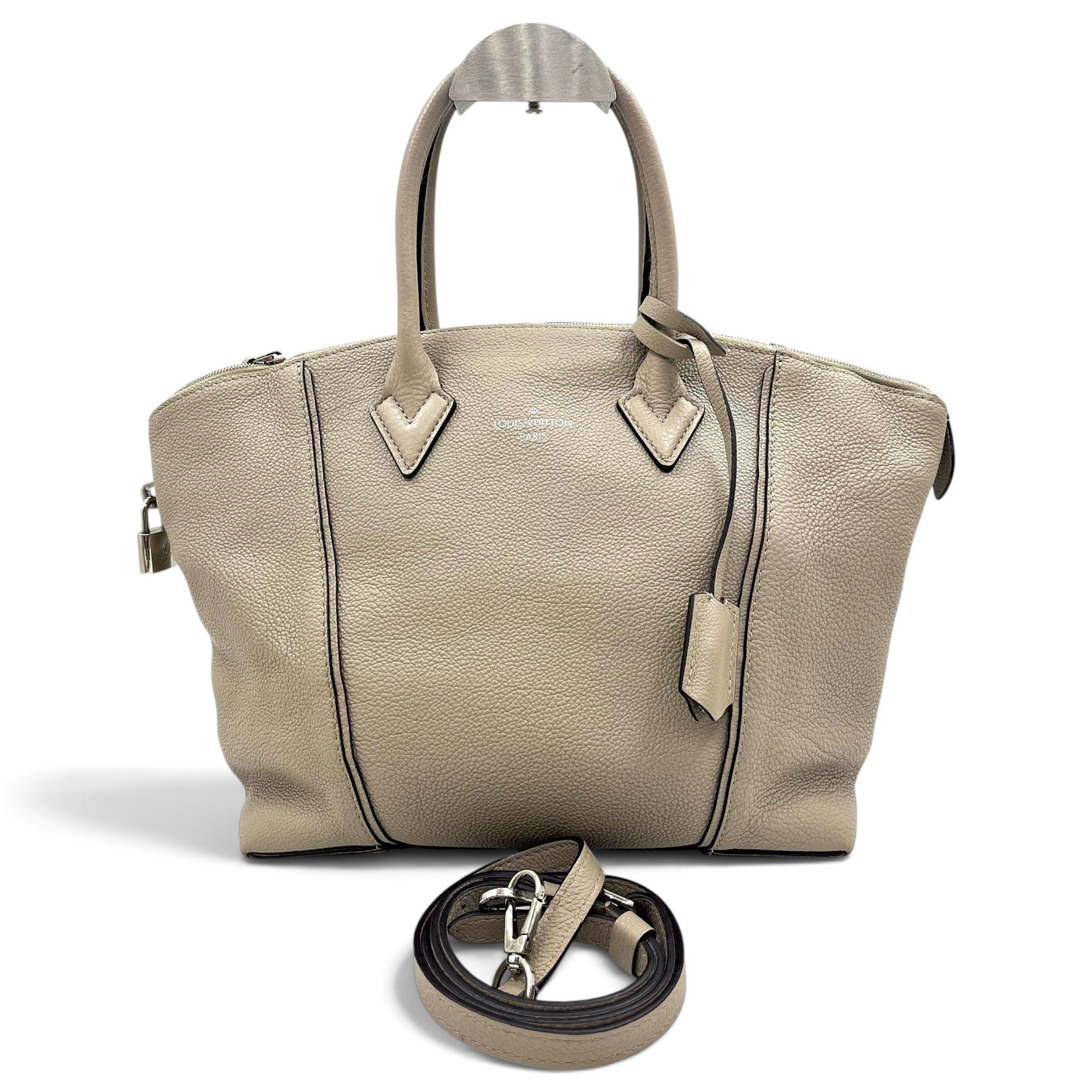 Soft Lockit leather handbag