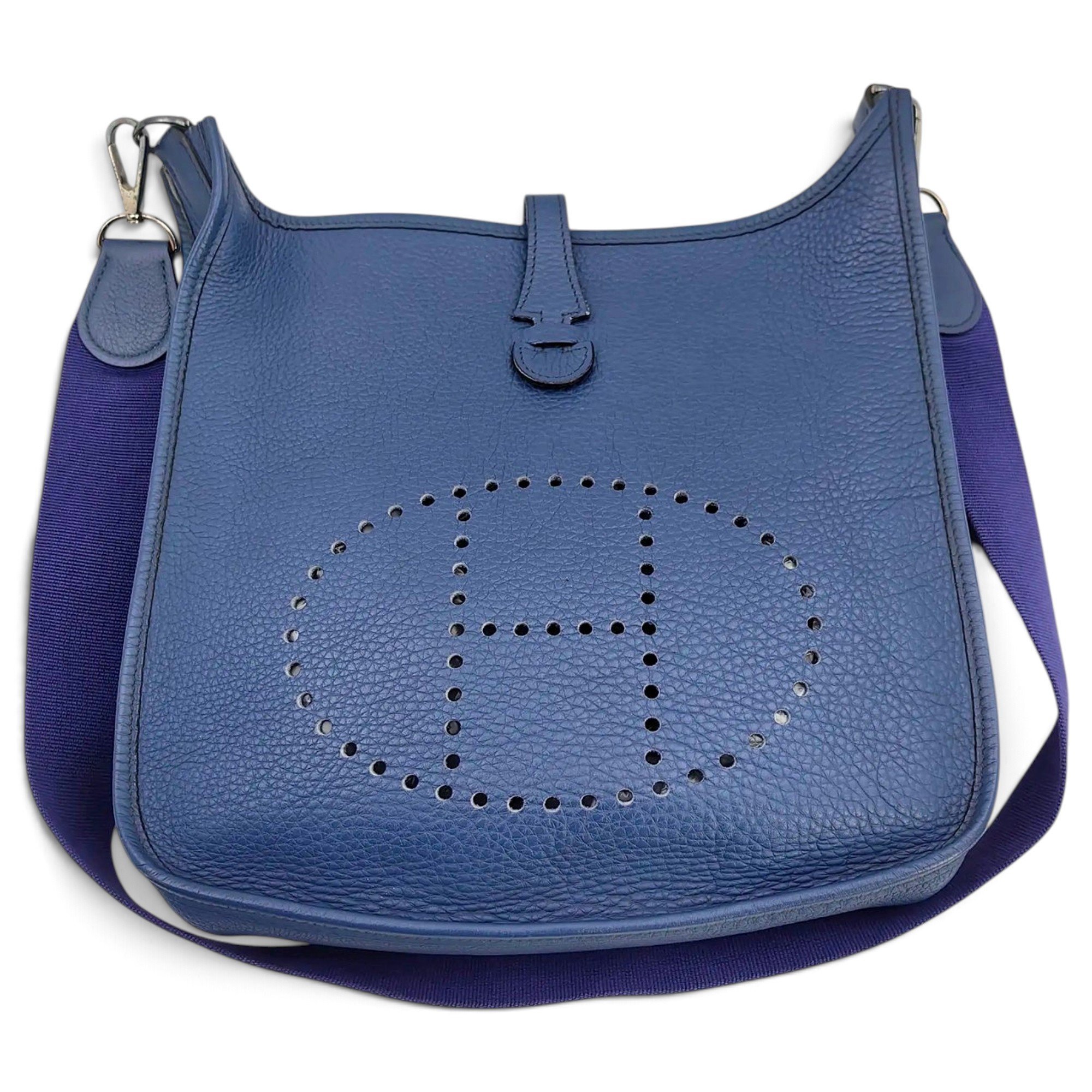 Evelyne leather handbag
