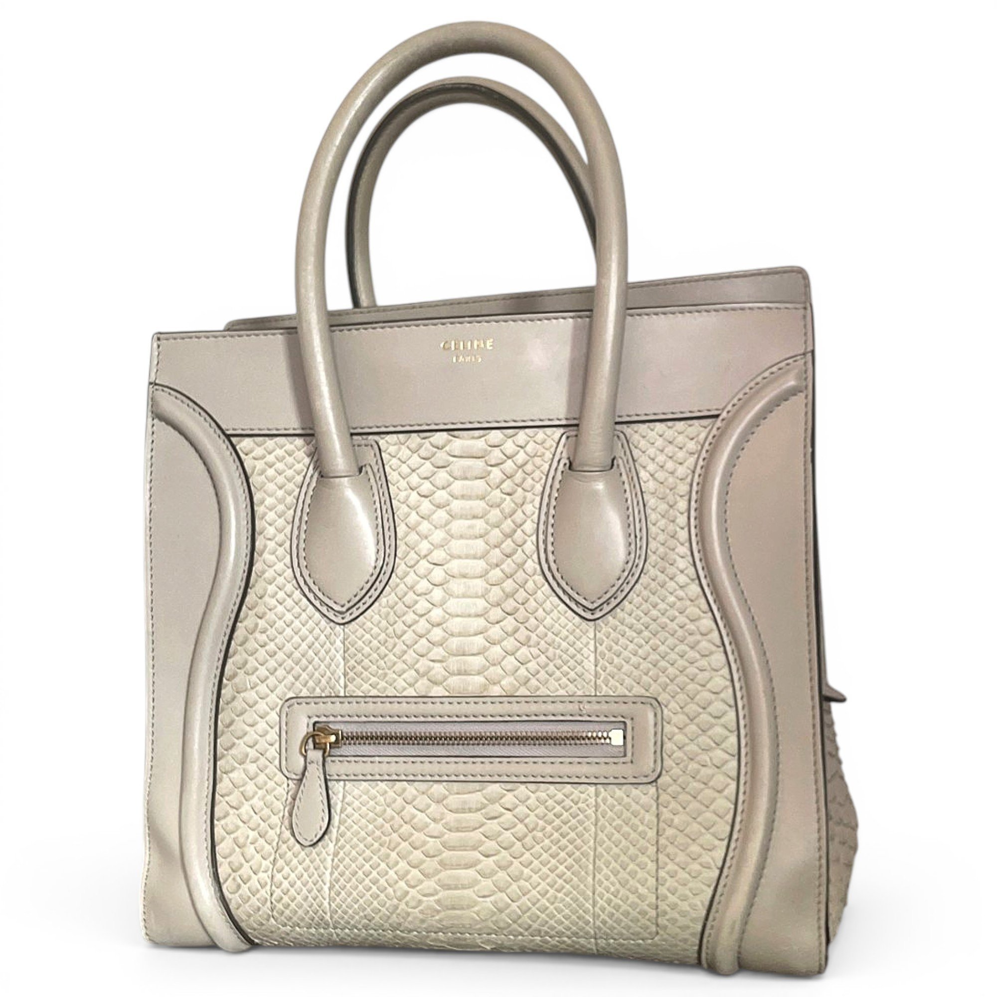 Luggage leather handbag