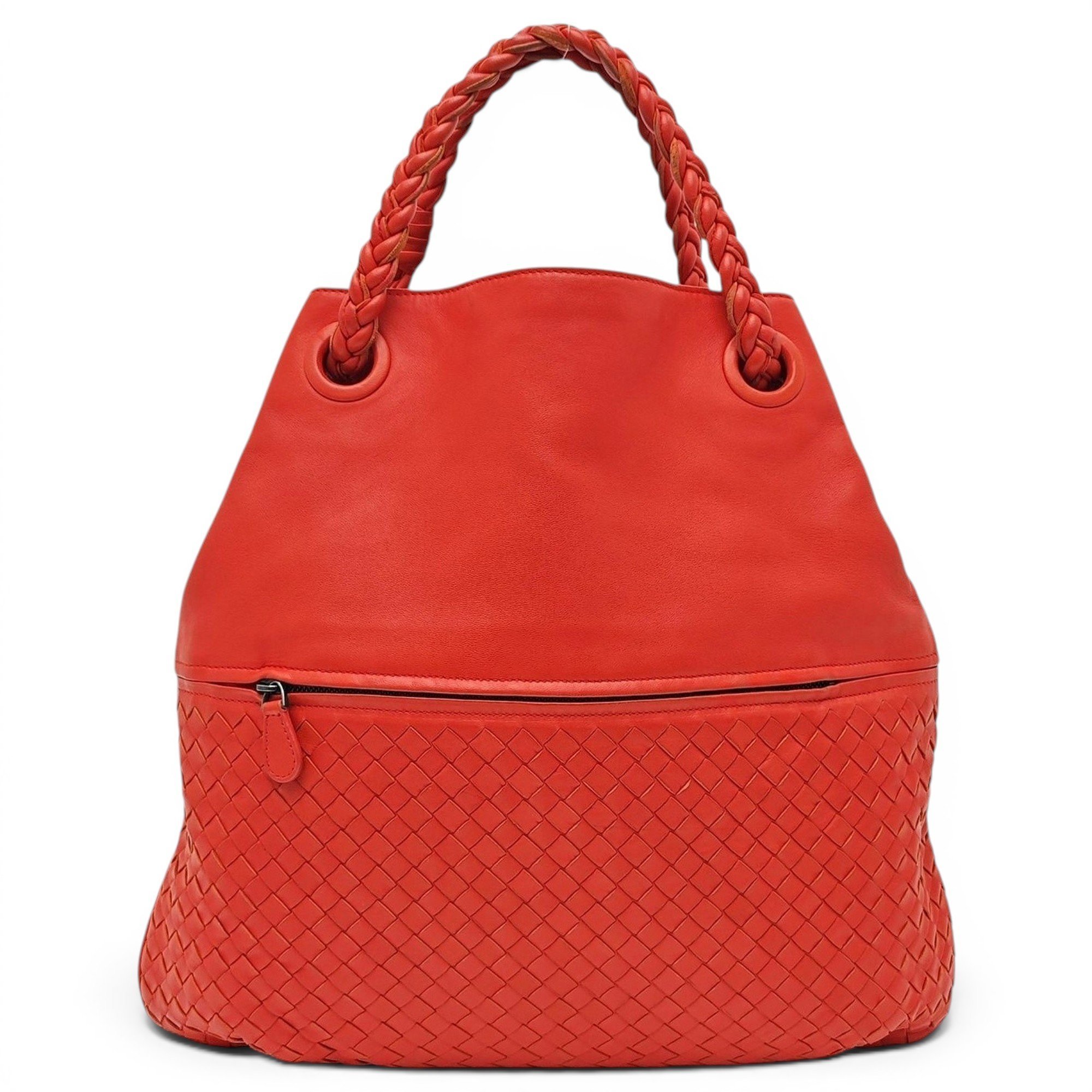 Leather handbag