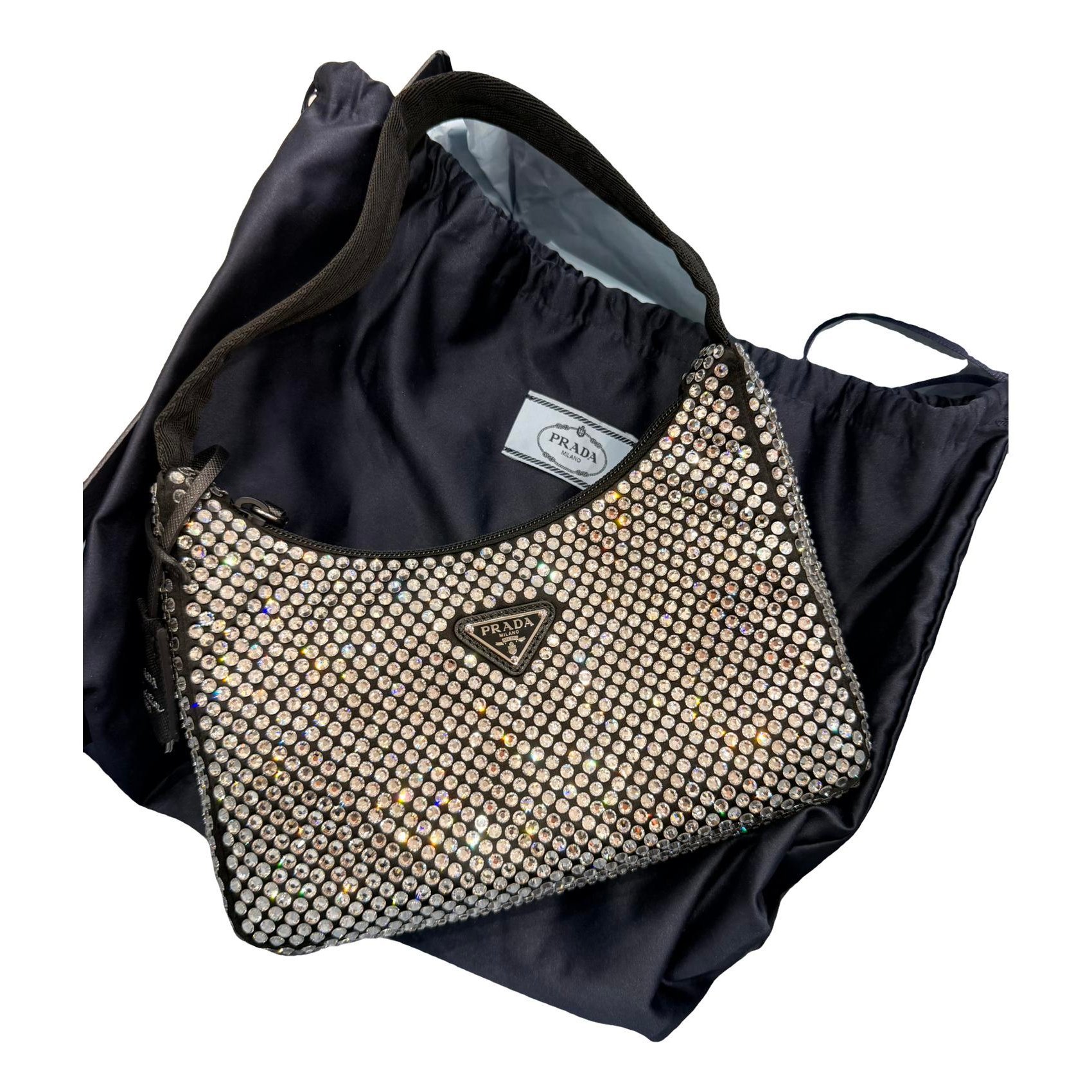 Re-Edition 2005 Zip silk handbag