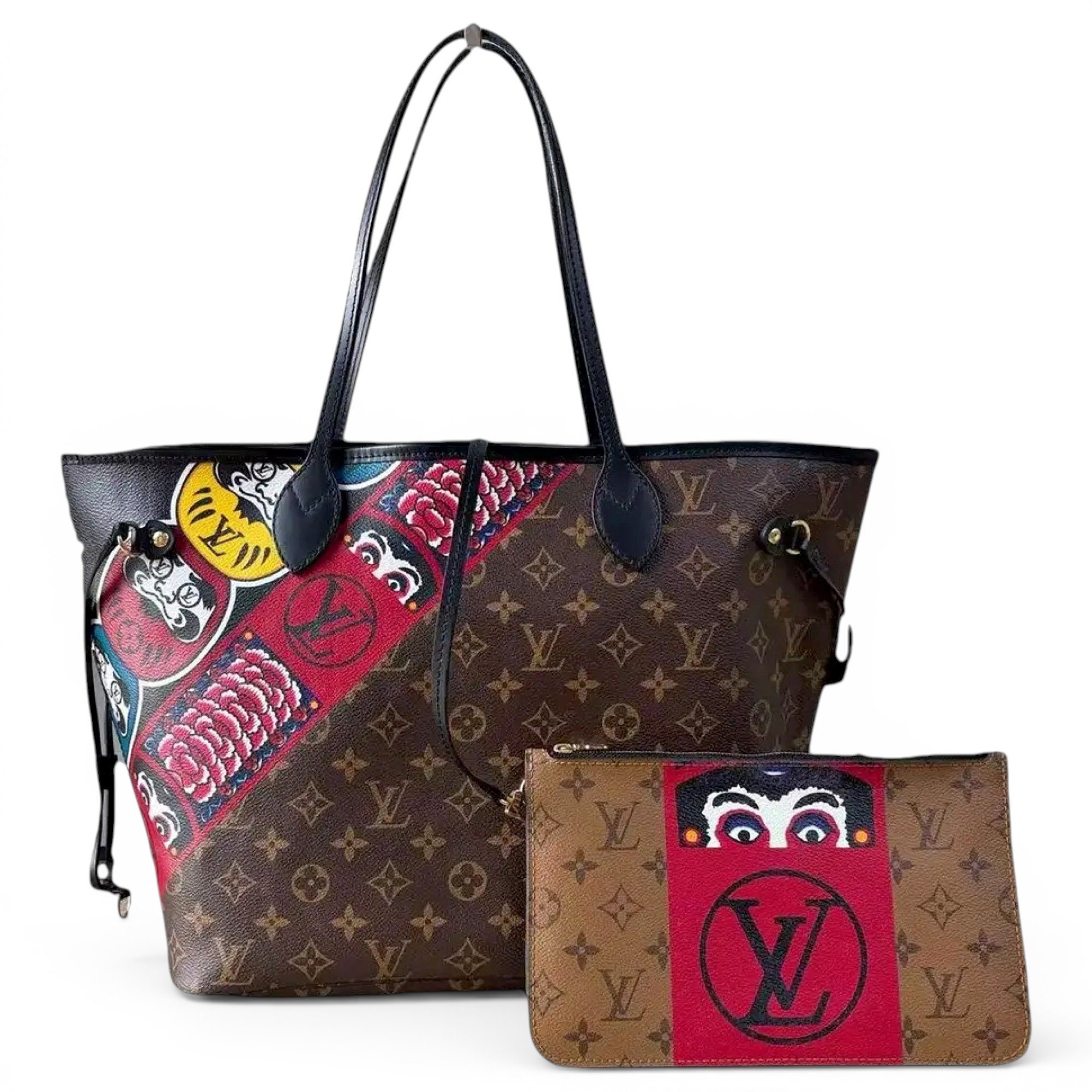 Neverfull leather tote