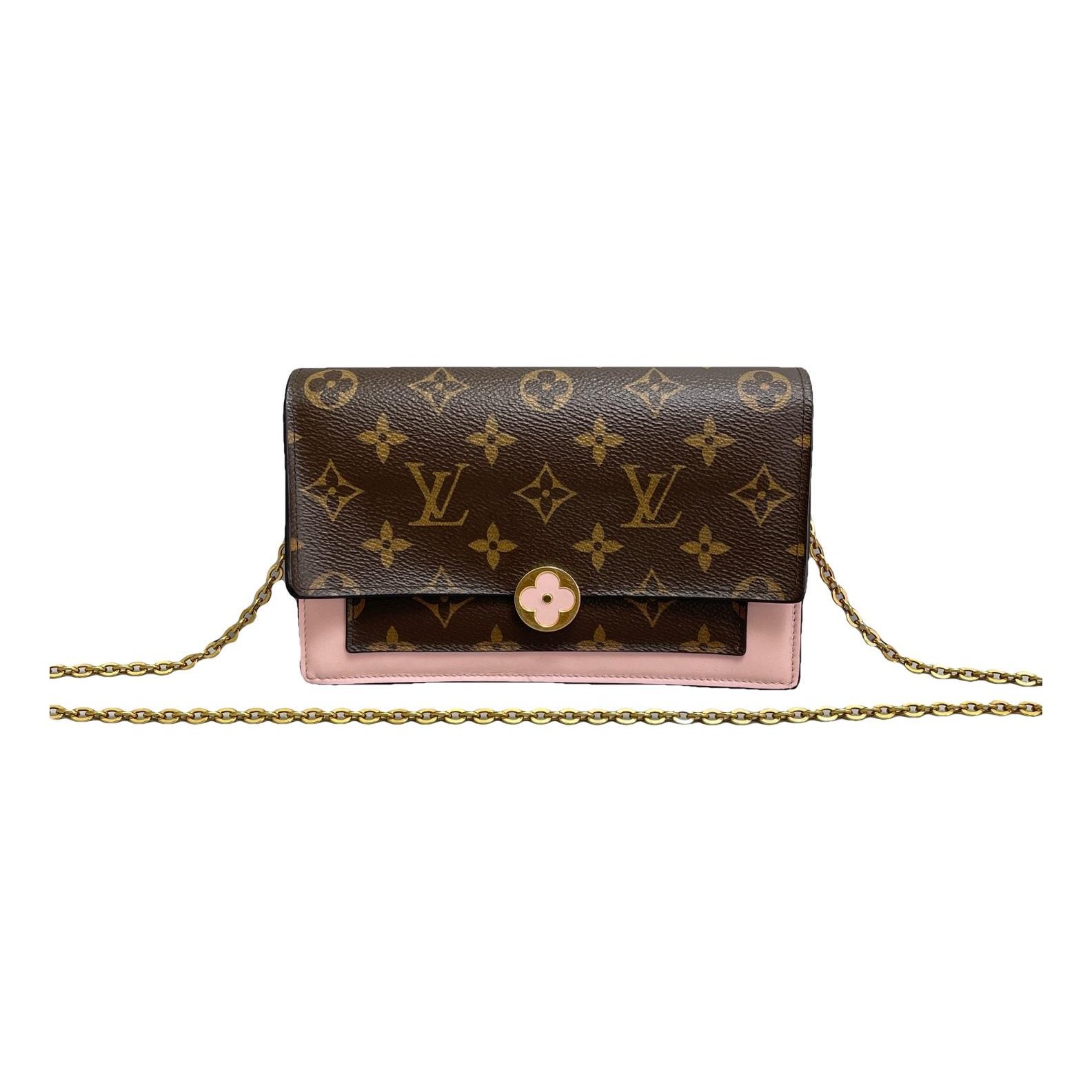 Flore chain leather handbag