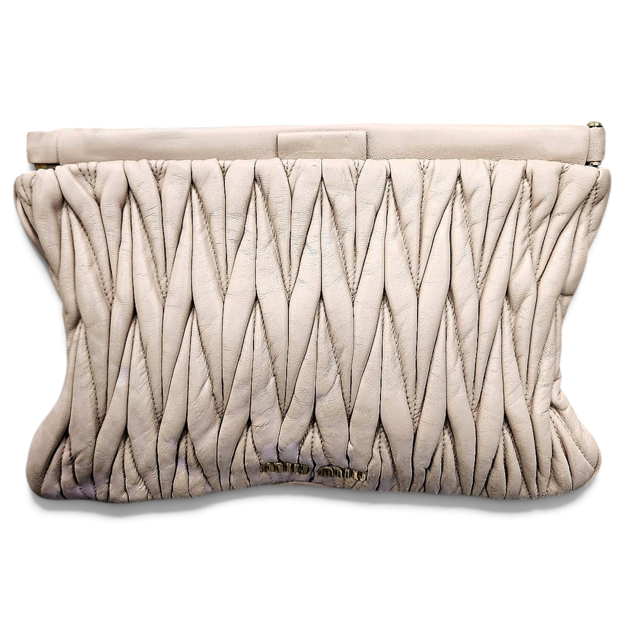 Miu Miu Leather clutch bag
