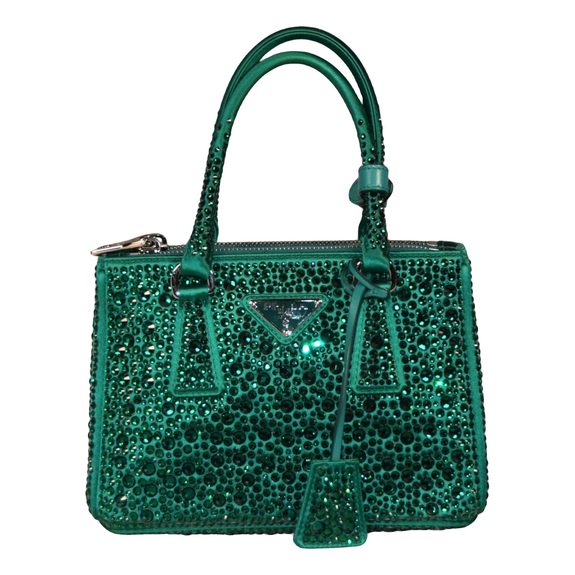 Galleria silk handbag