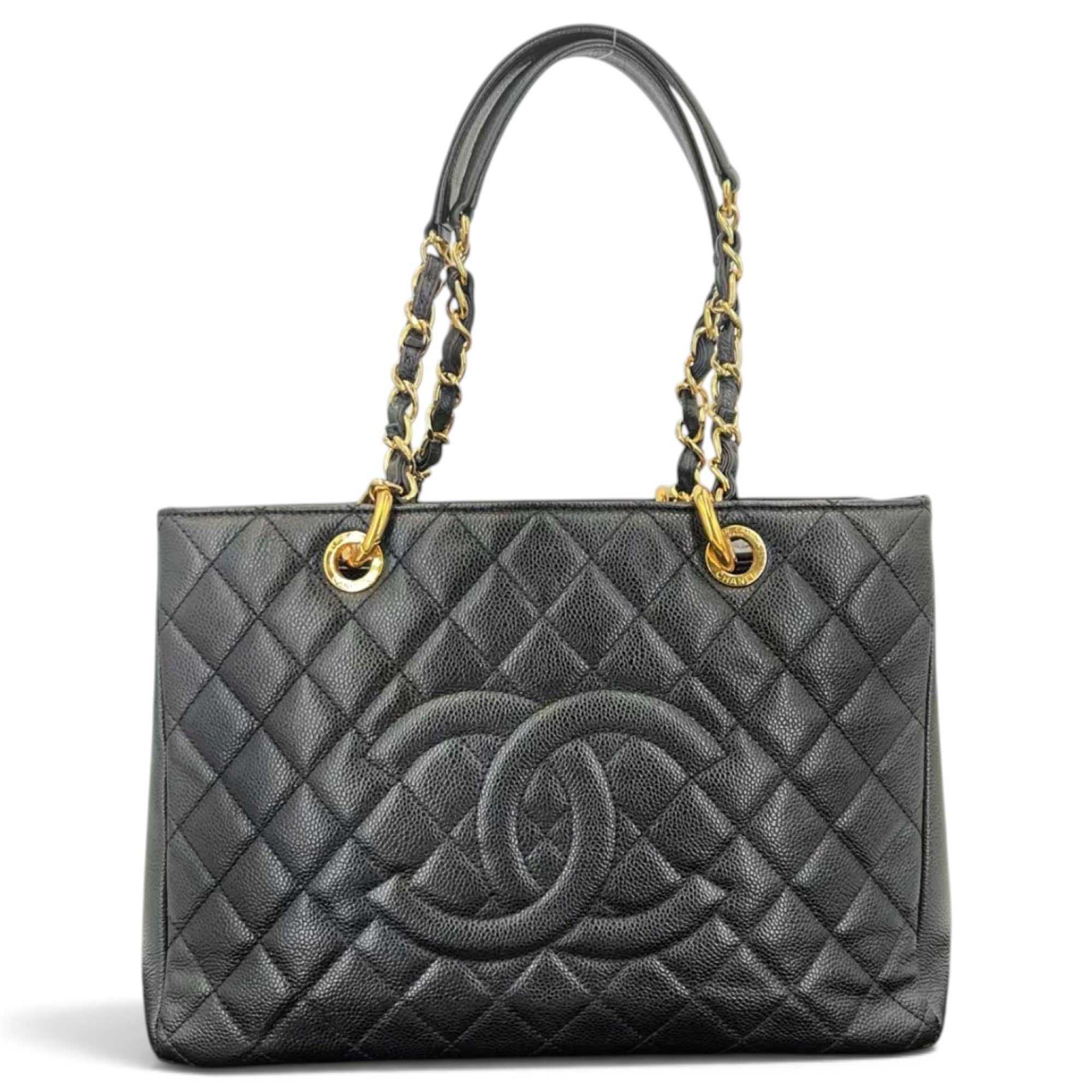 Grand shopping leather tote