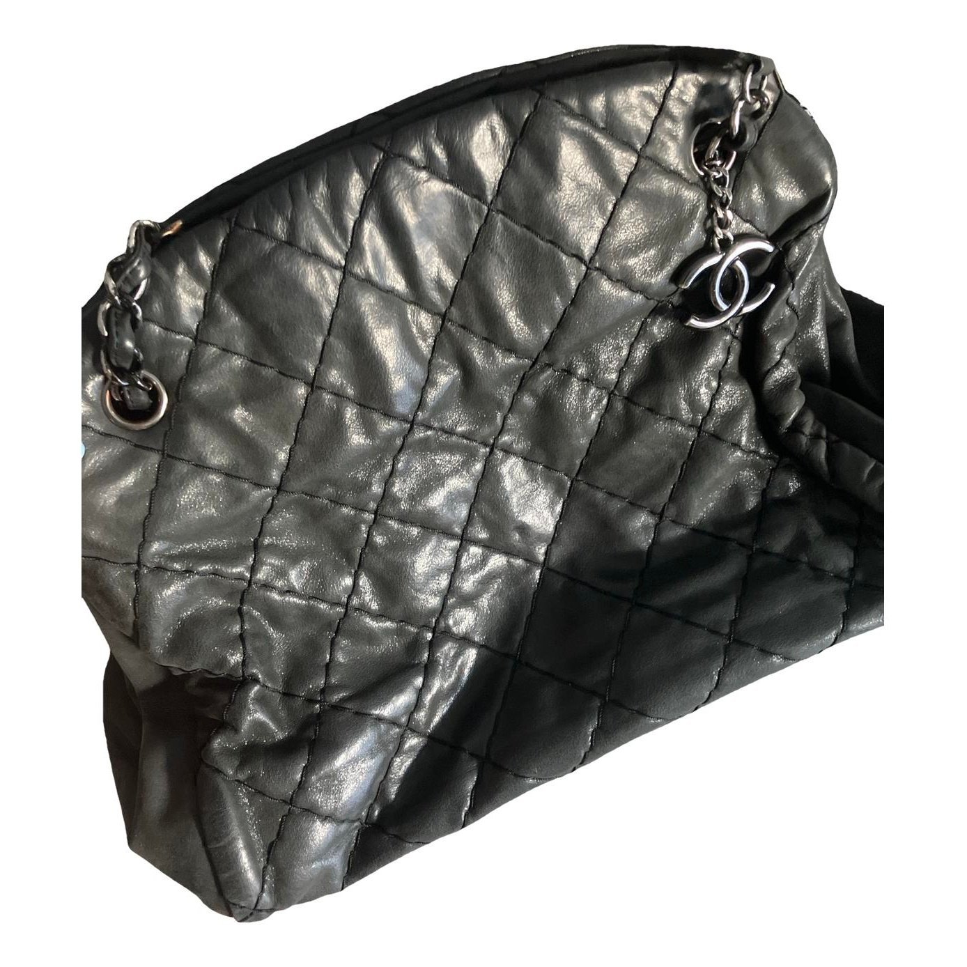 Classic CC Shopping leather handbag