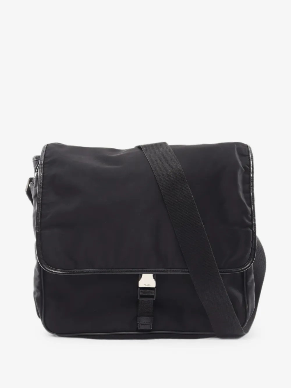 2000s Triangle-logo shoulder bag