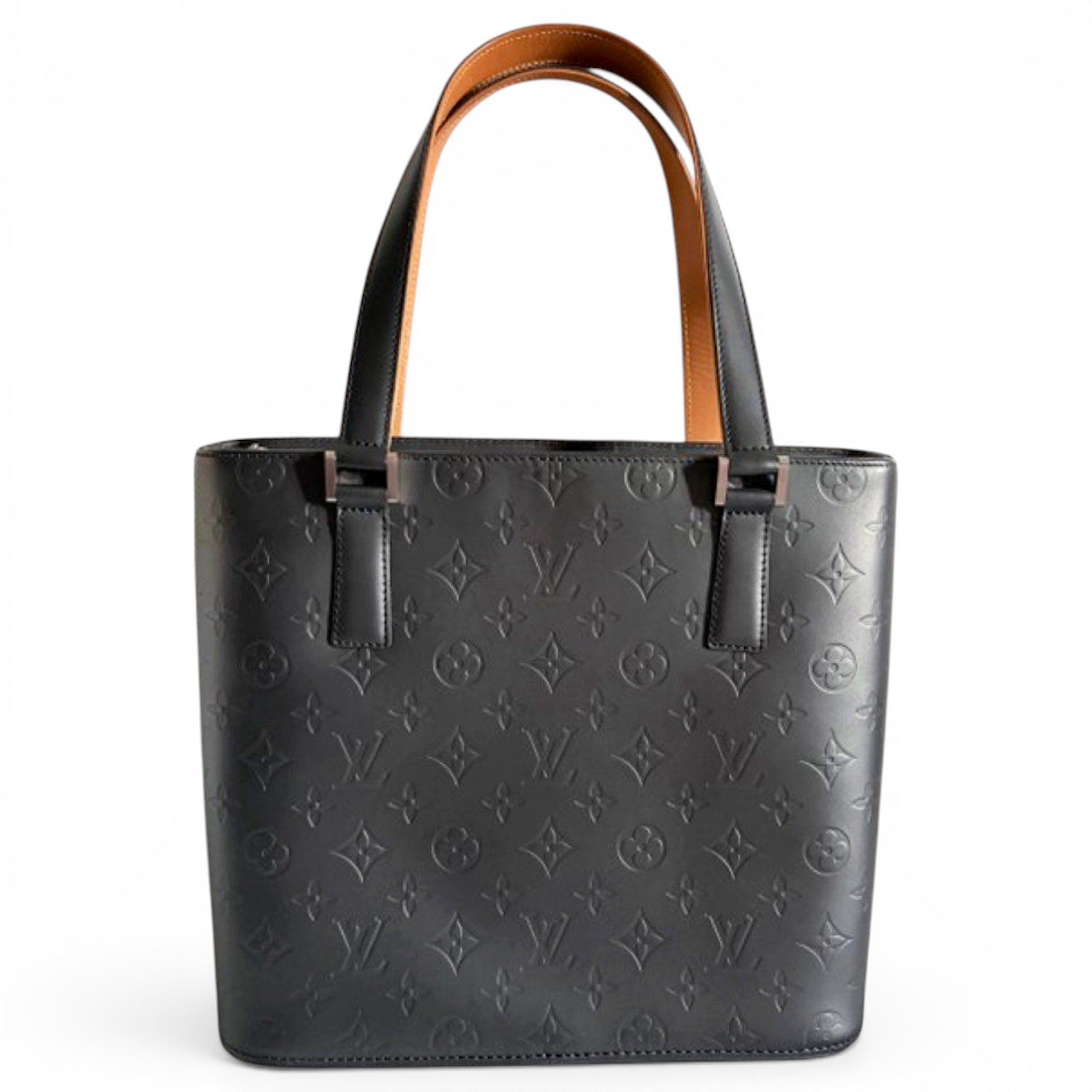 Houston leather tote