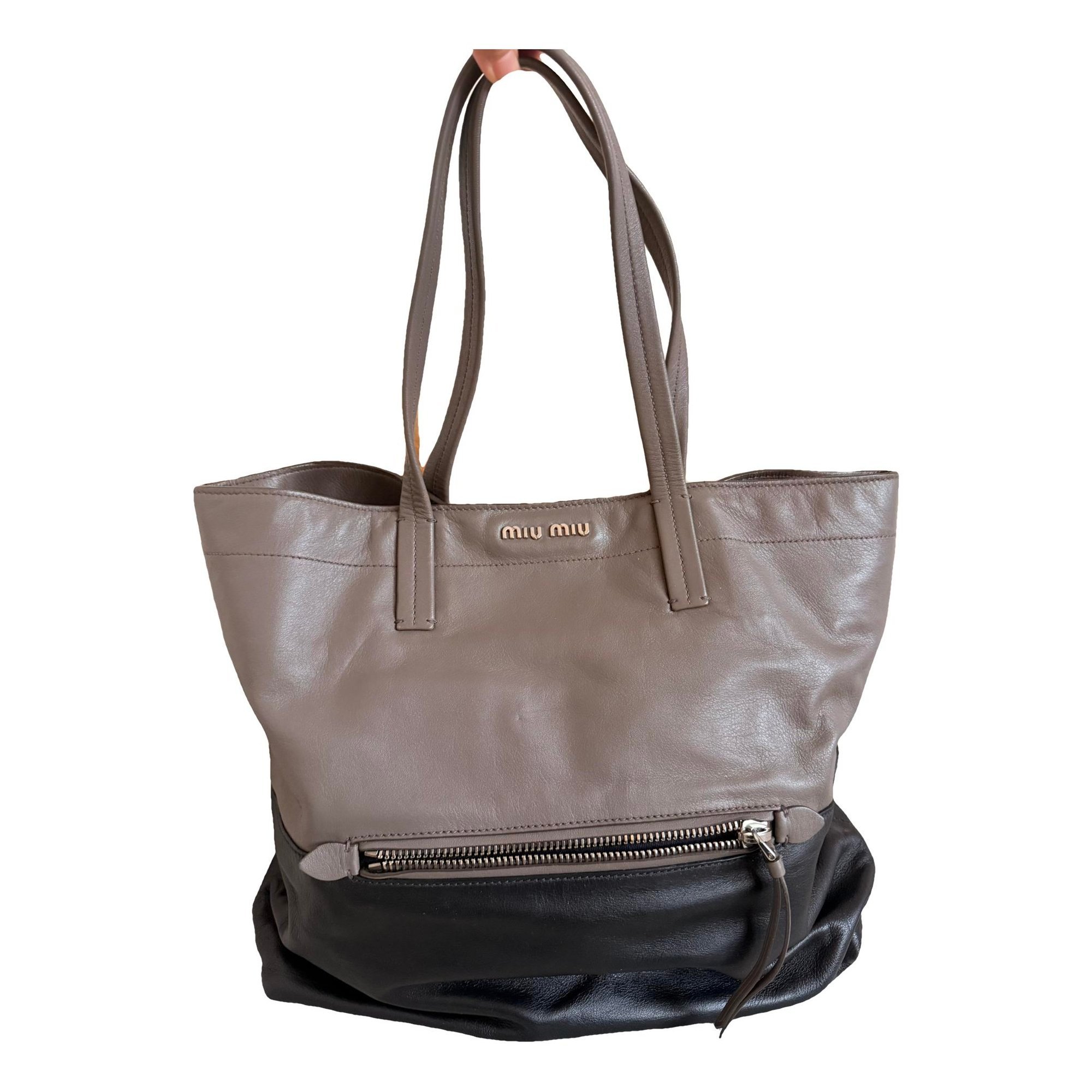 Miu Miu Leather tote