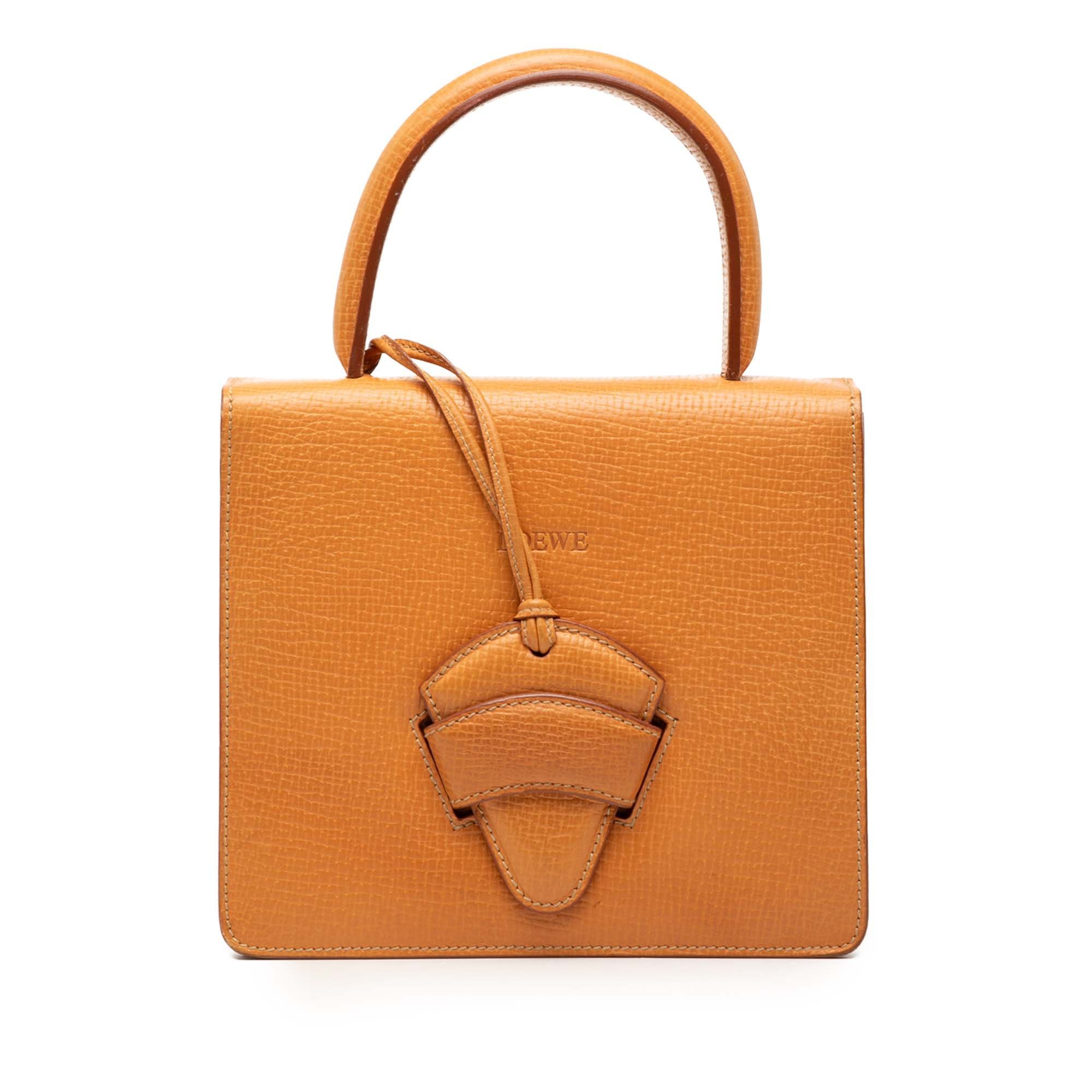 Barcelona leather handbag