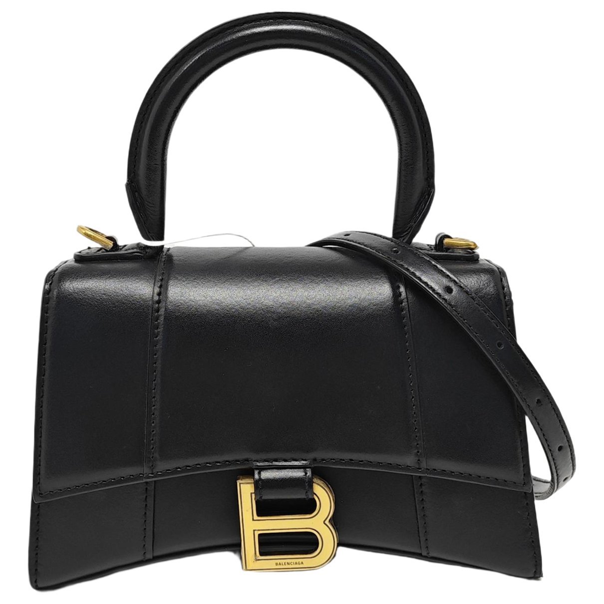 Balenciaga Hourglass leather handbag