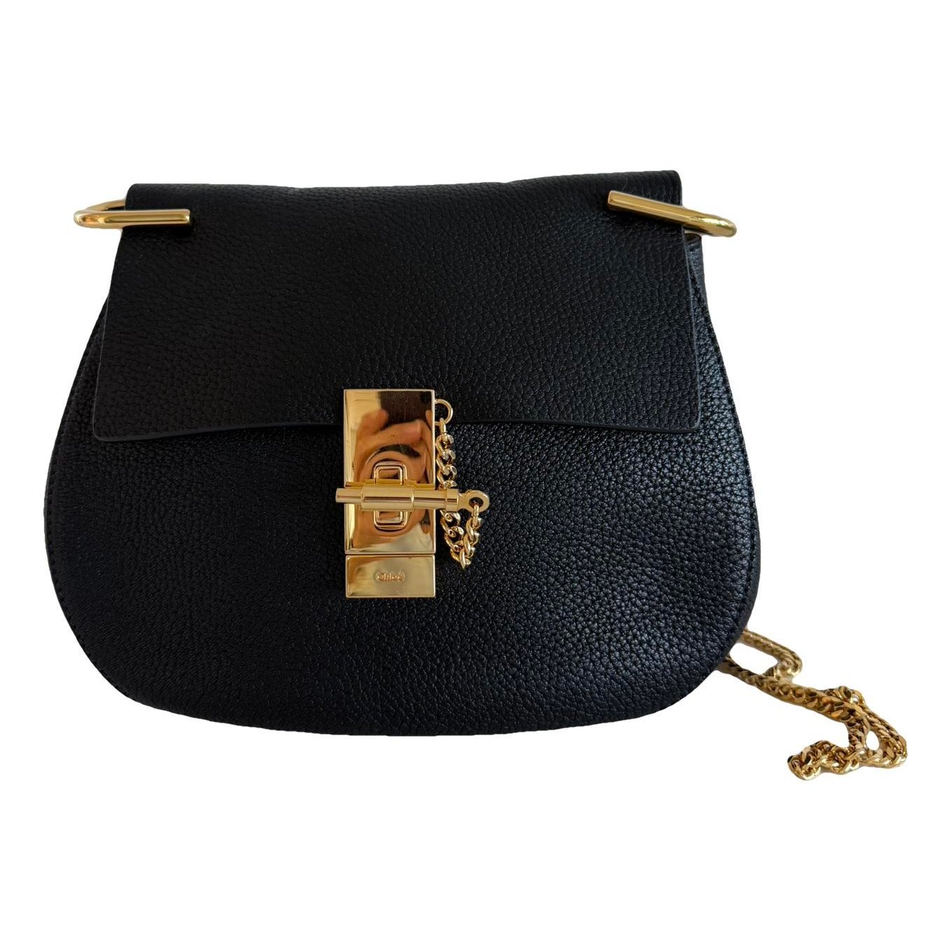 Drew leather crossbody bag