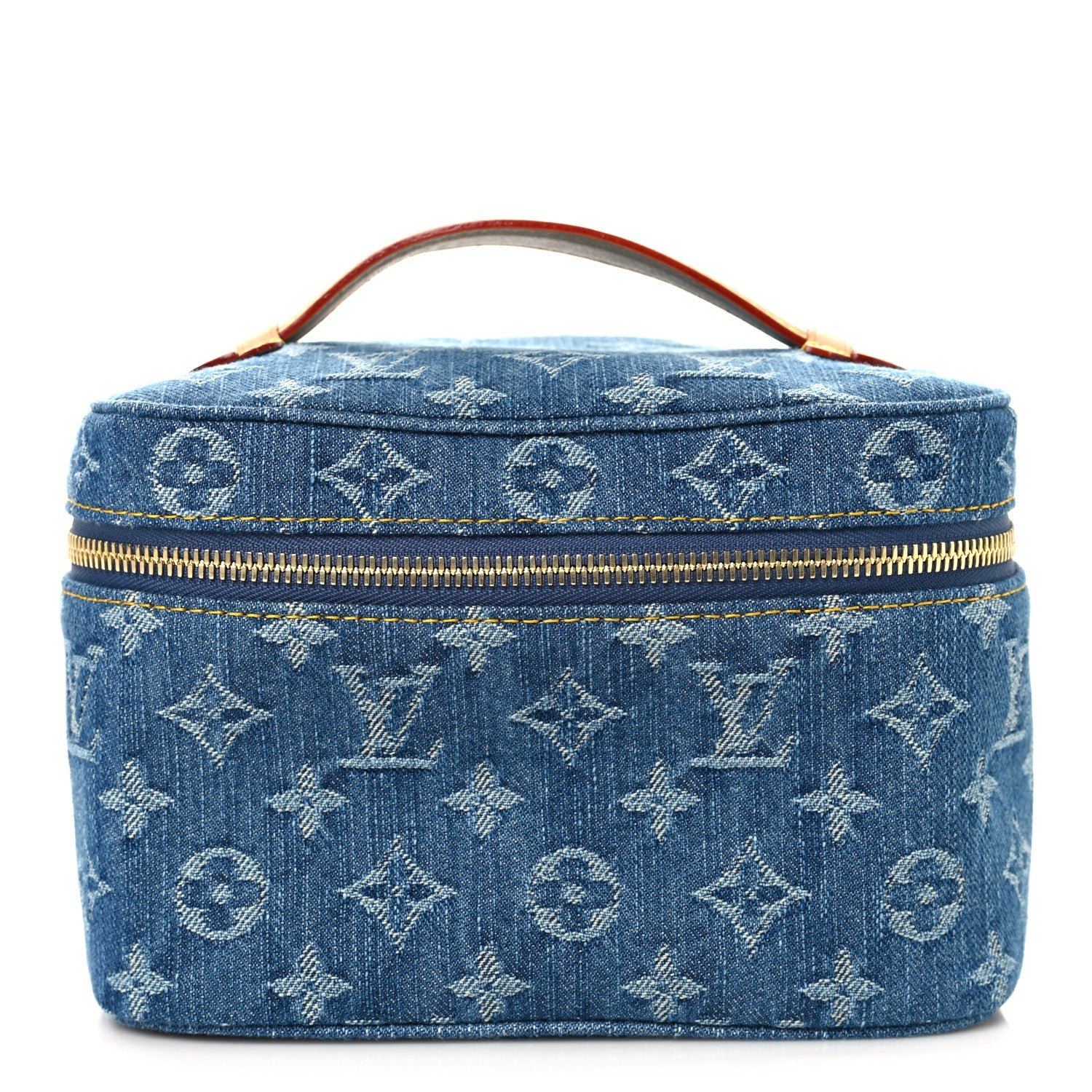 Louis Vuitton Monogram Denim Nice Mini Blue Blue