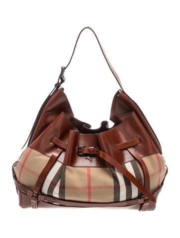 House Check Shoulder Bag
