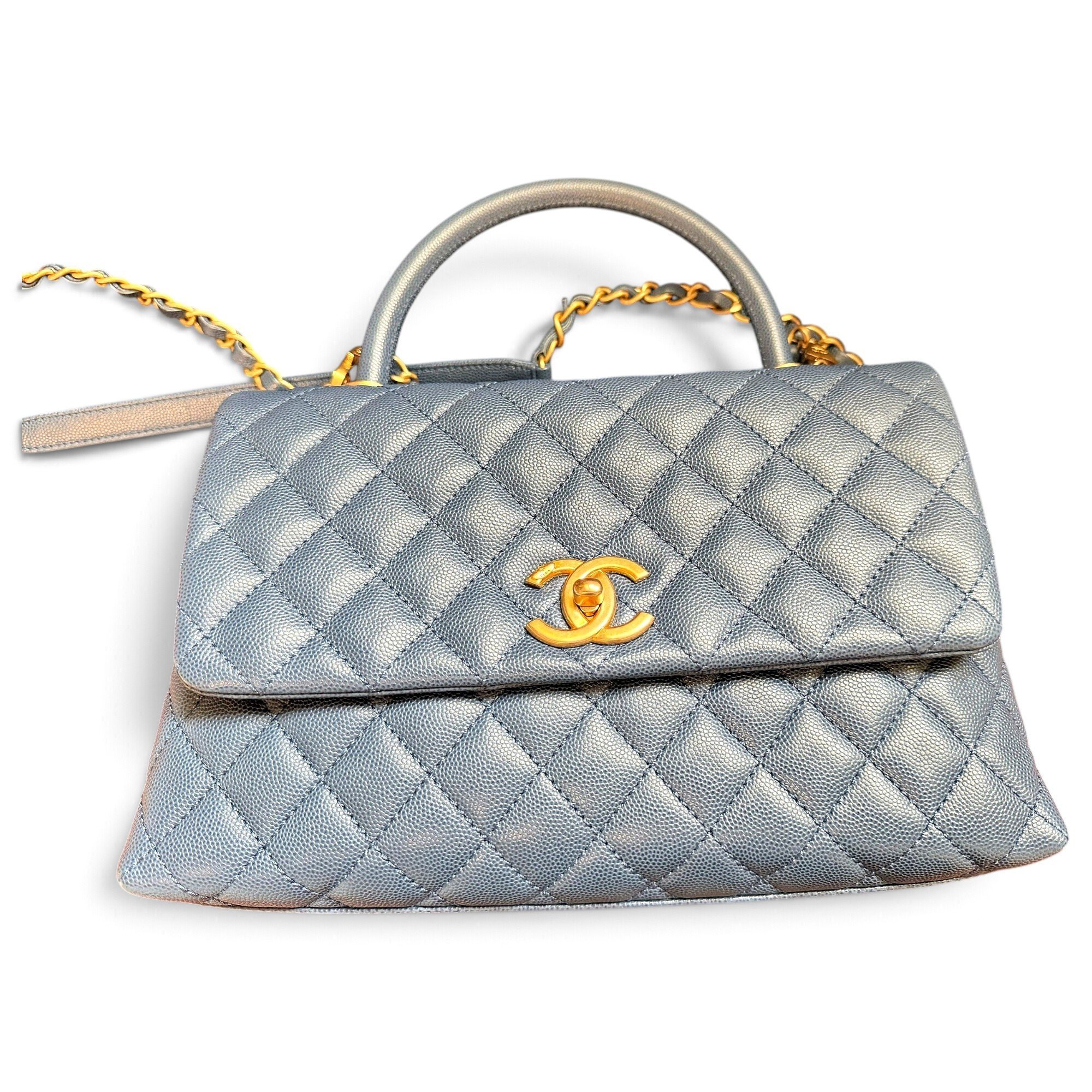 Coco Handle leather handbag