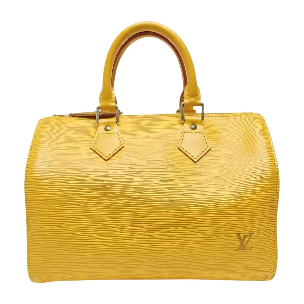 Louis Vuitton Nano Speedy / Mini HL leather handbag
