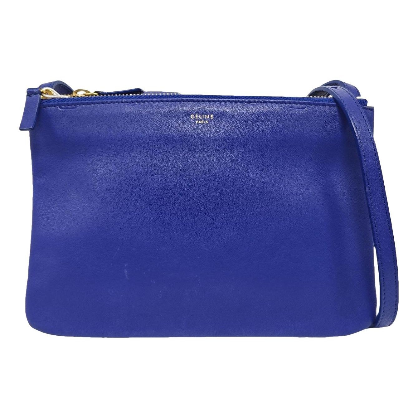 Trio leather crossbody bag