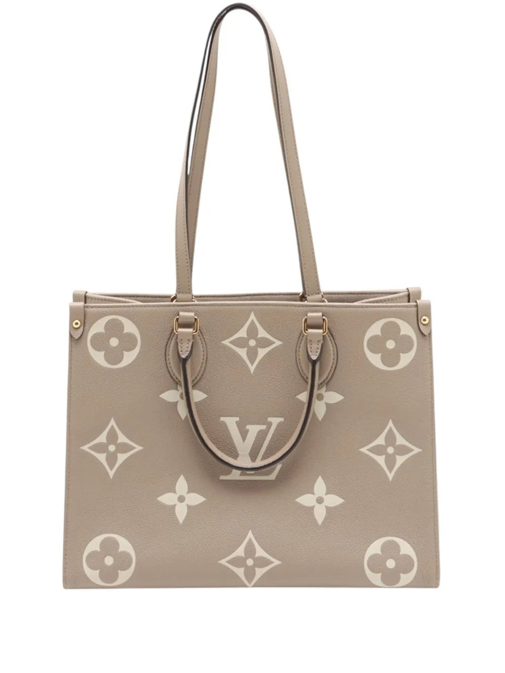 2020-2026 Bicolor Monogram Empreinte Giant Onthego MM satchel