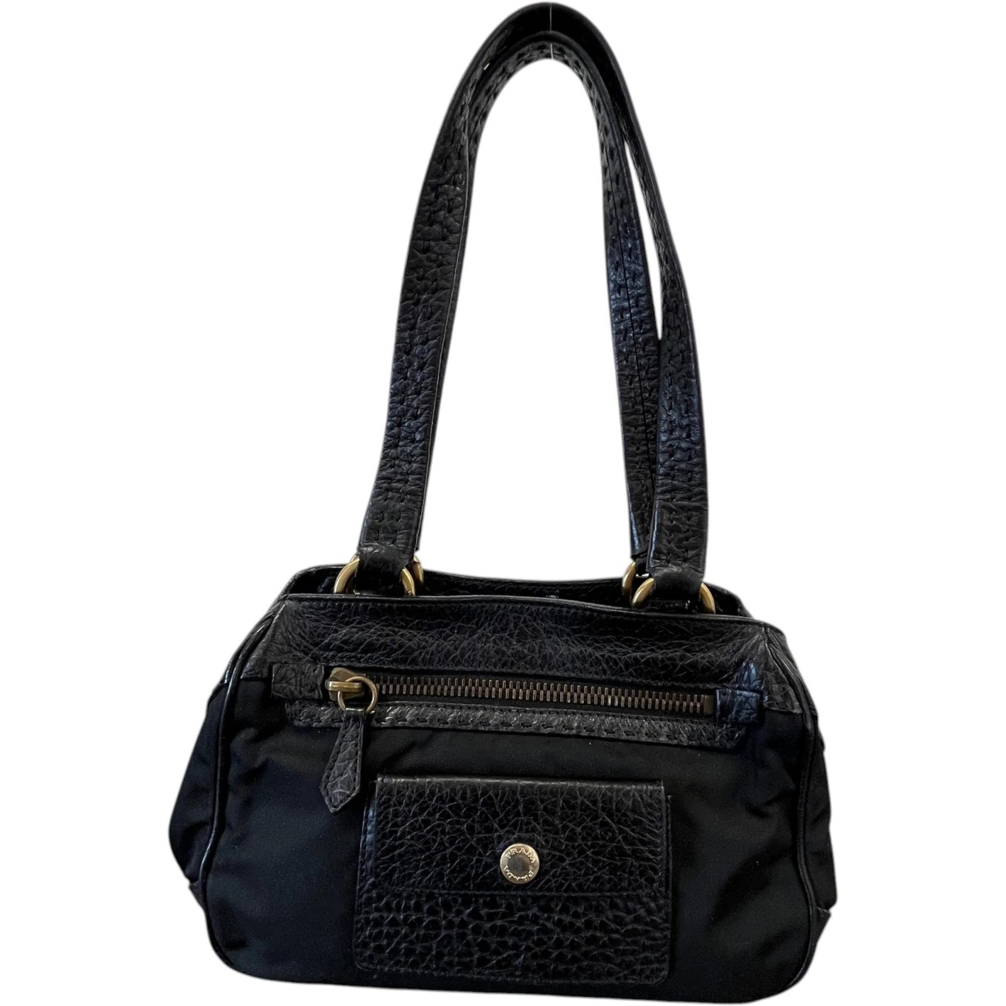 Leather handbag