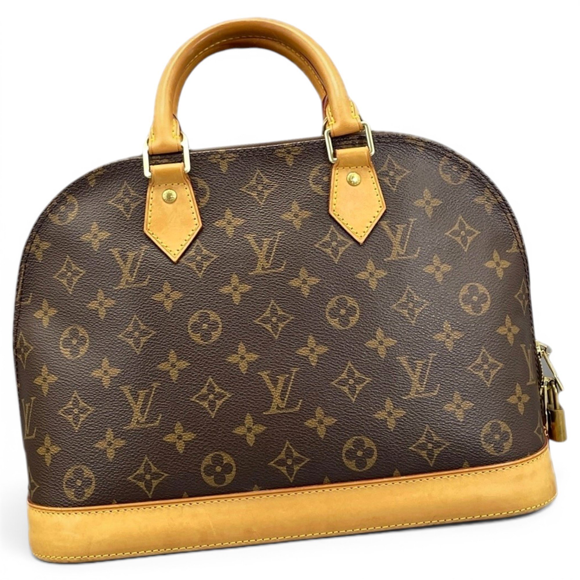 Alma leather handbag