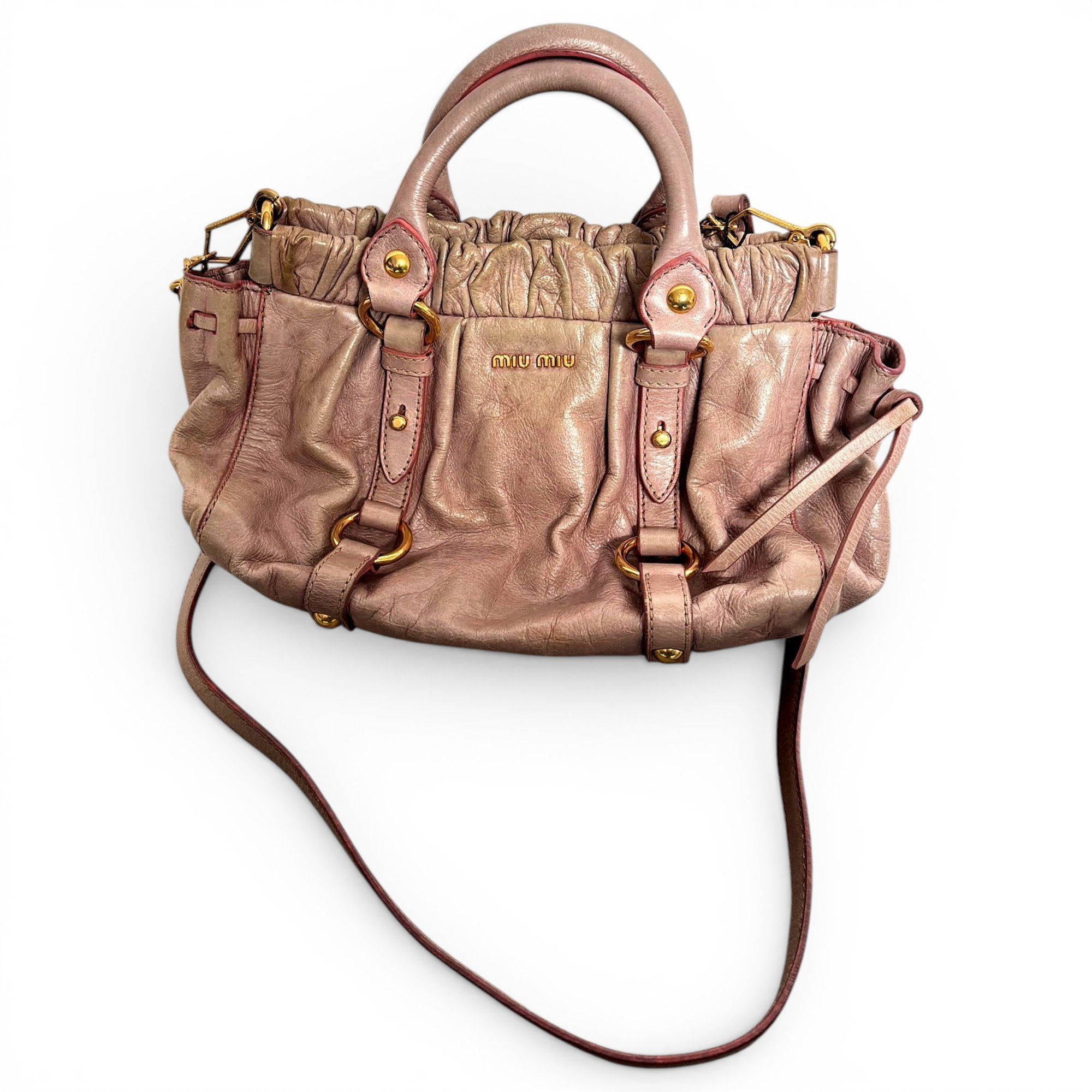 Vitello leather handbag