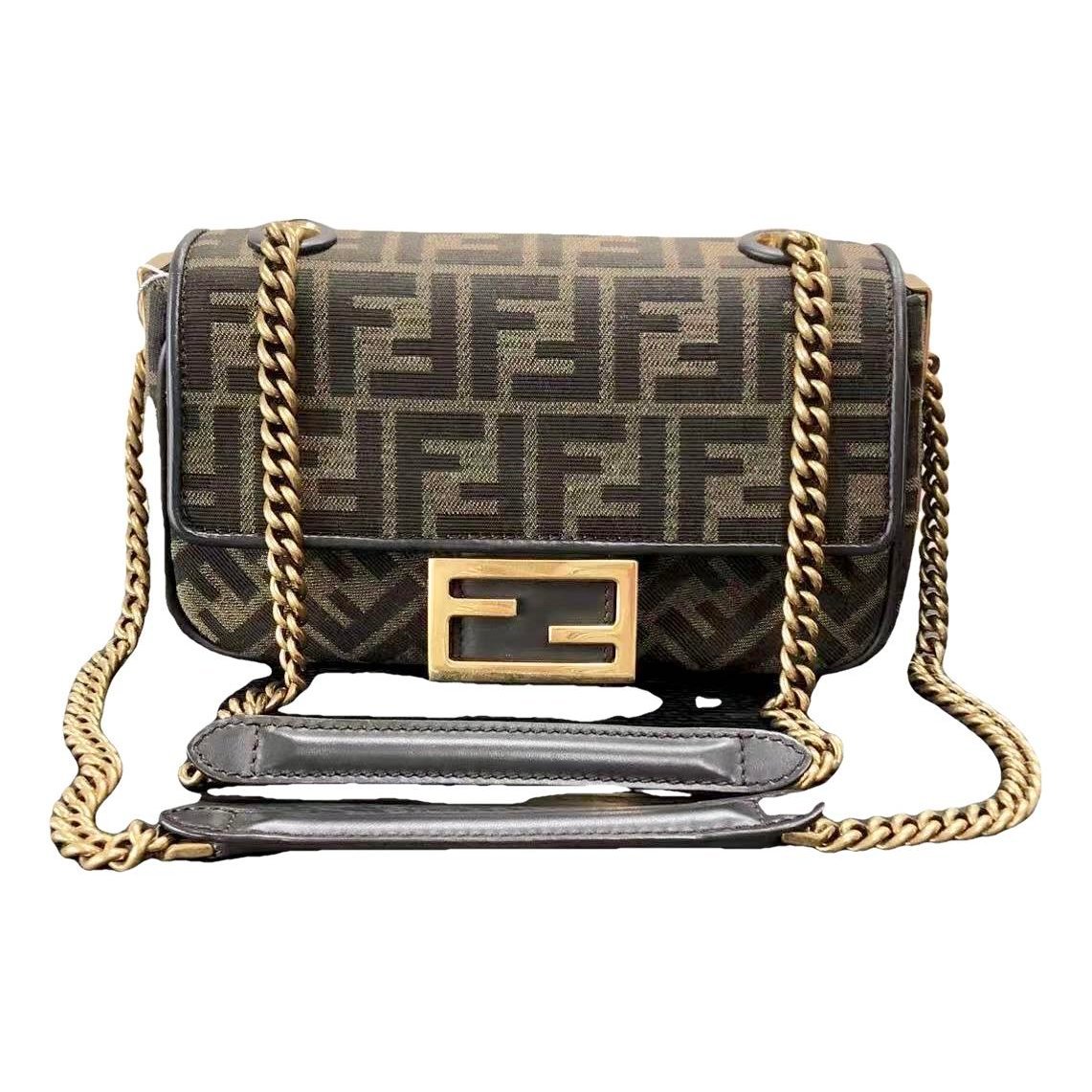 Baguette Chain Midi cloth handbag