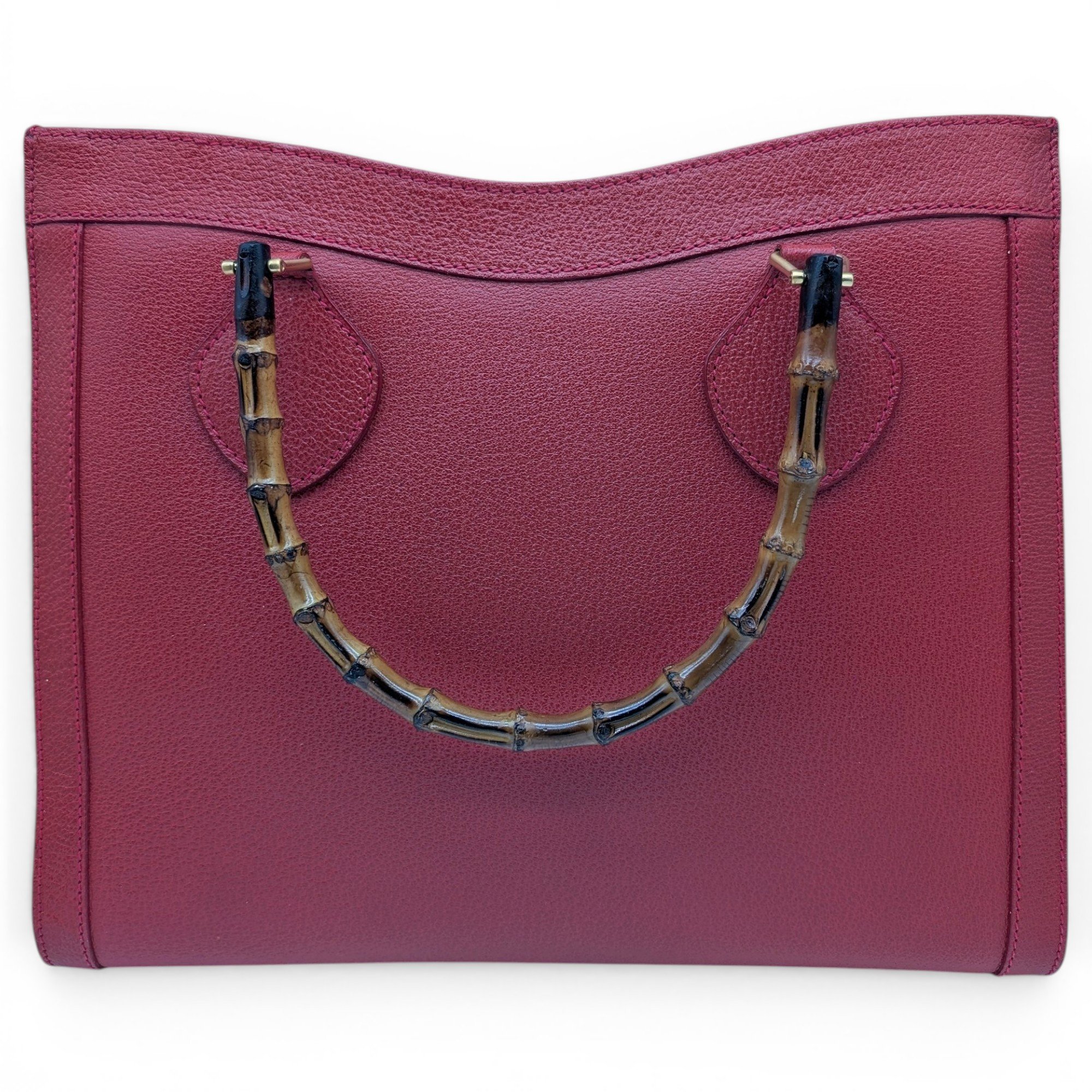 Diana Bamboo leather tote