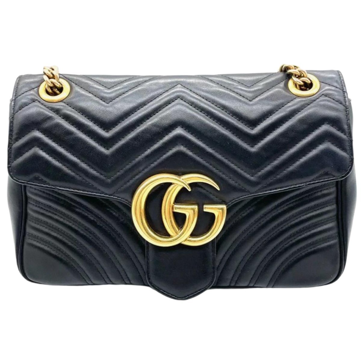 GG Marmont Chain Flap leather handbag