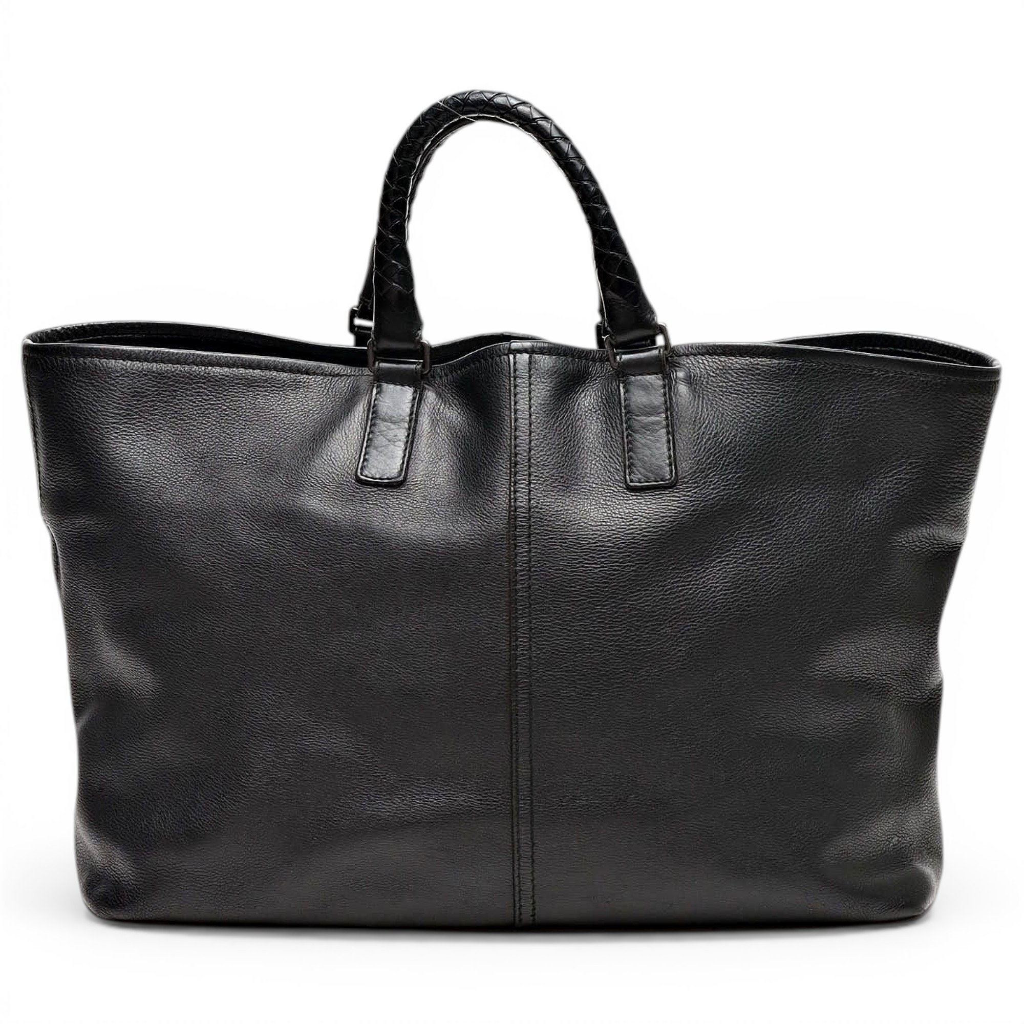 Leather tote