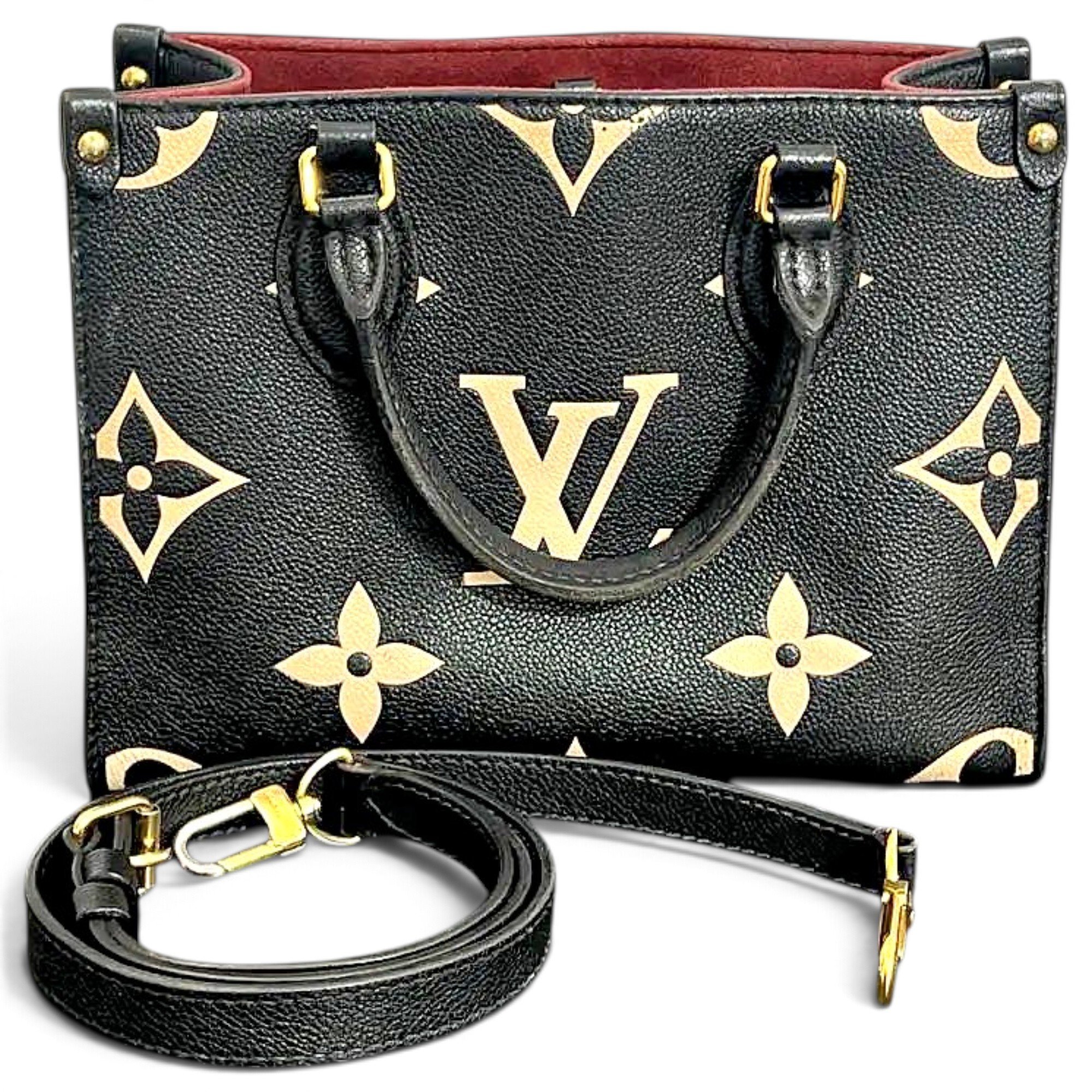 Onthego leather crossbody bag