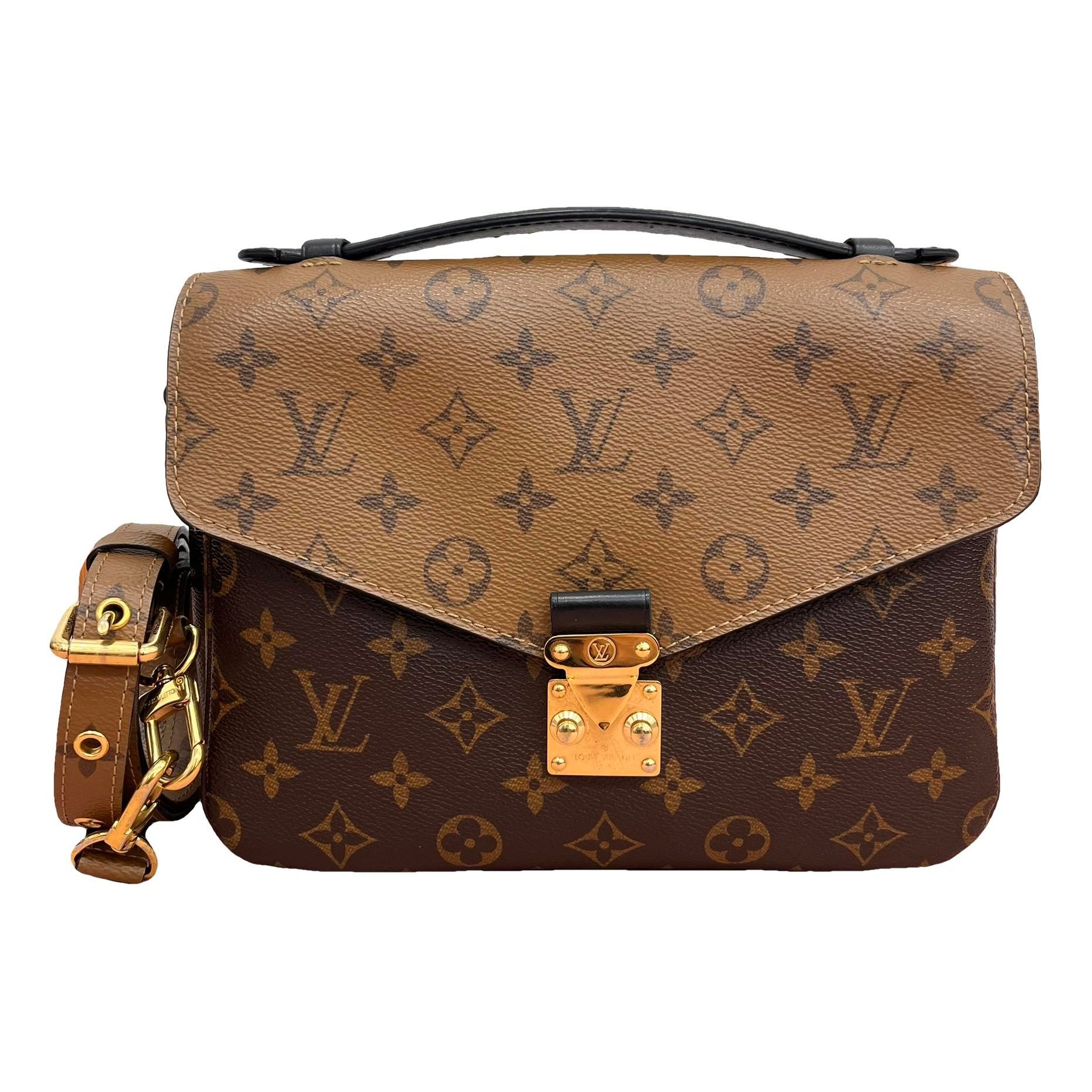 Metis leather handbag