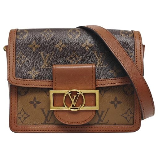 Dauphine leather mini bag