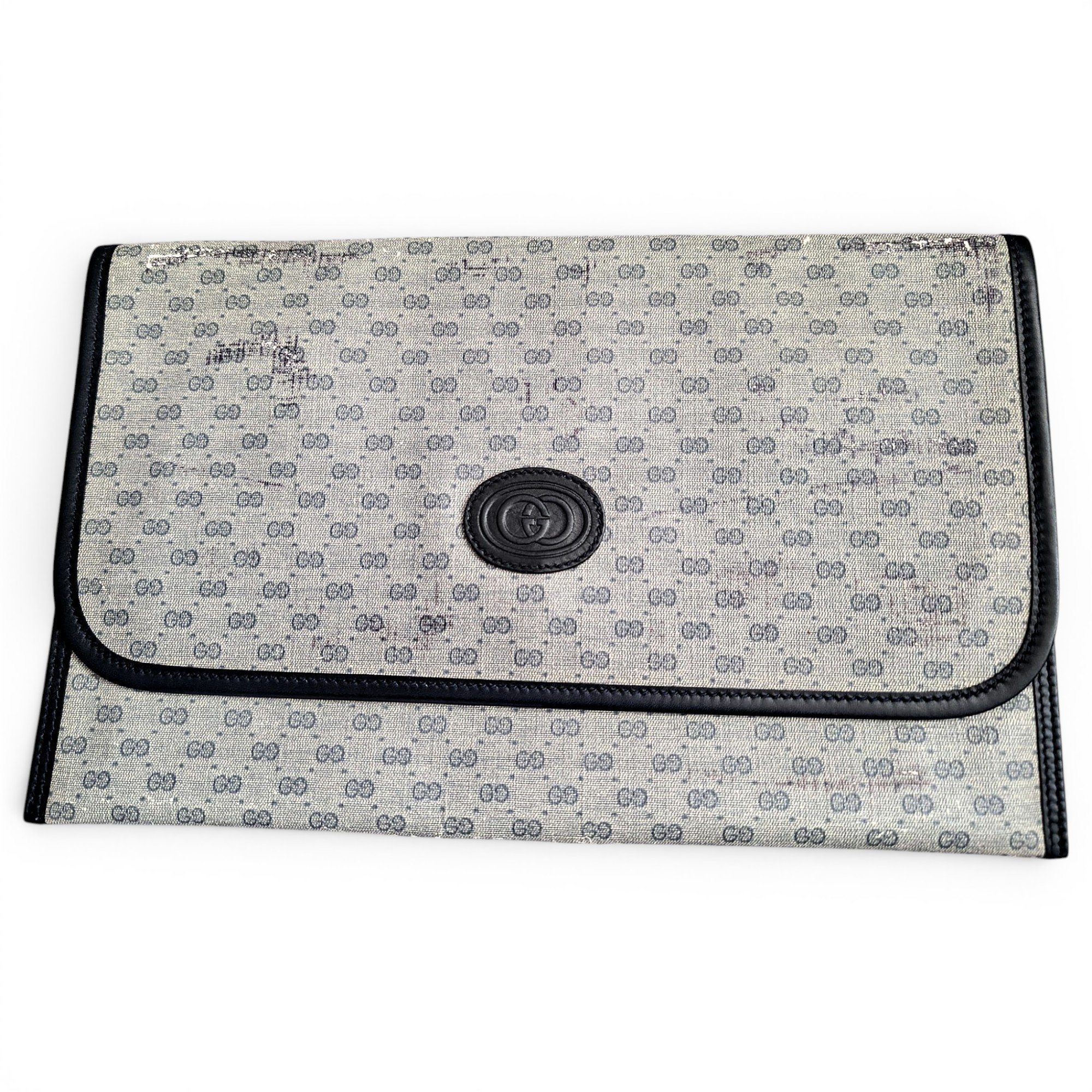 Neo Vintage leather clutch bag