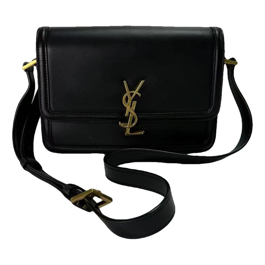 Solférino leather handbag