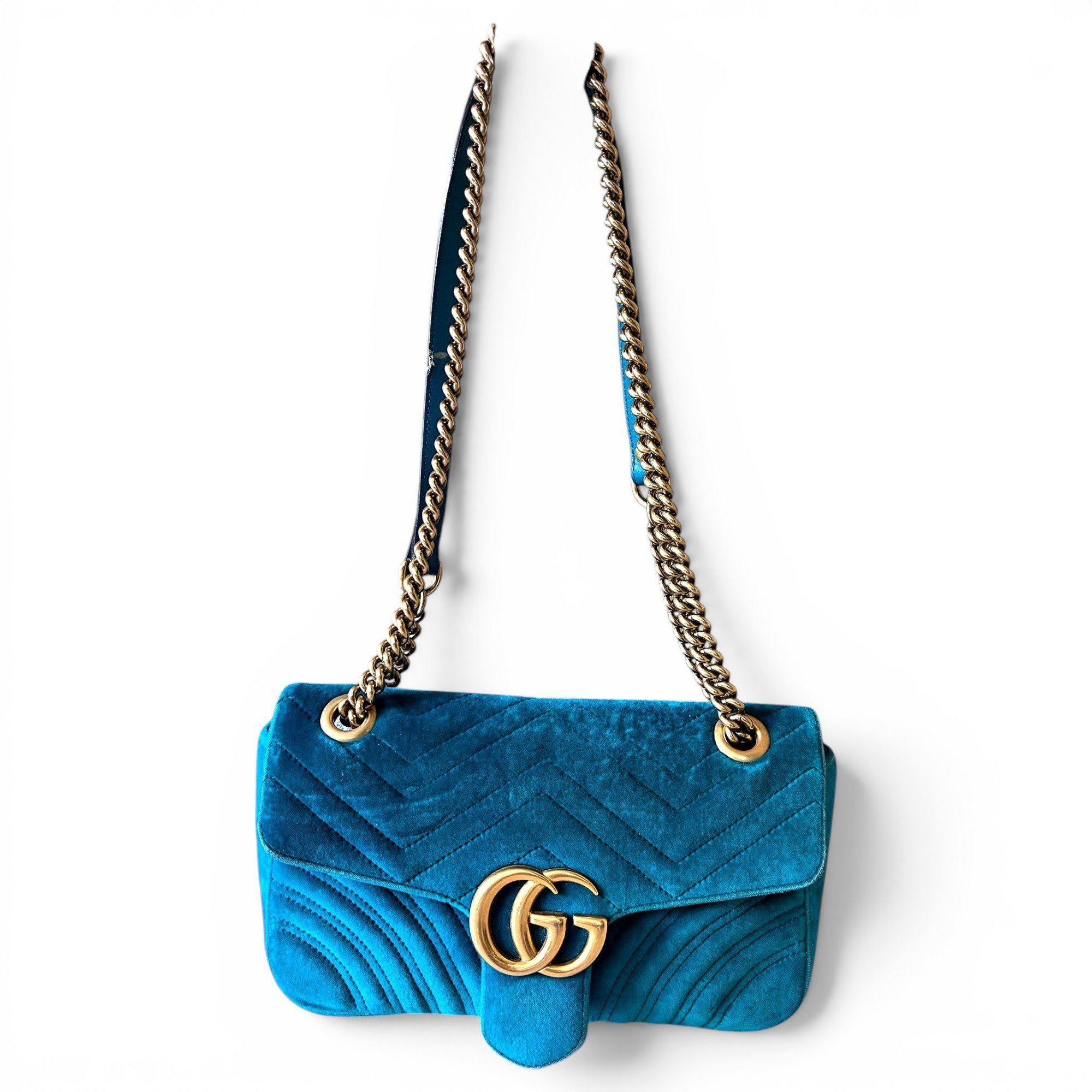 GG Marmont velvet handbag