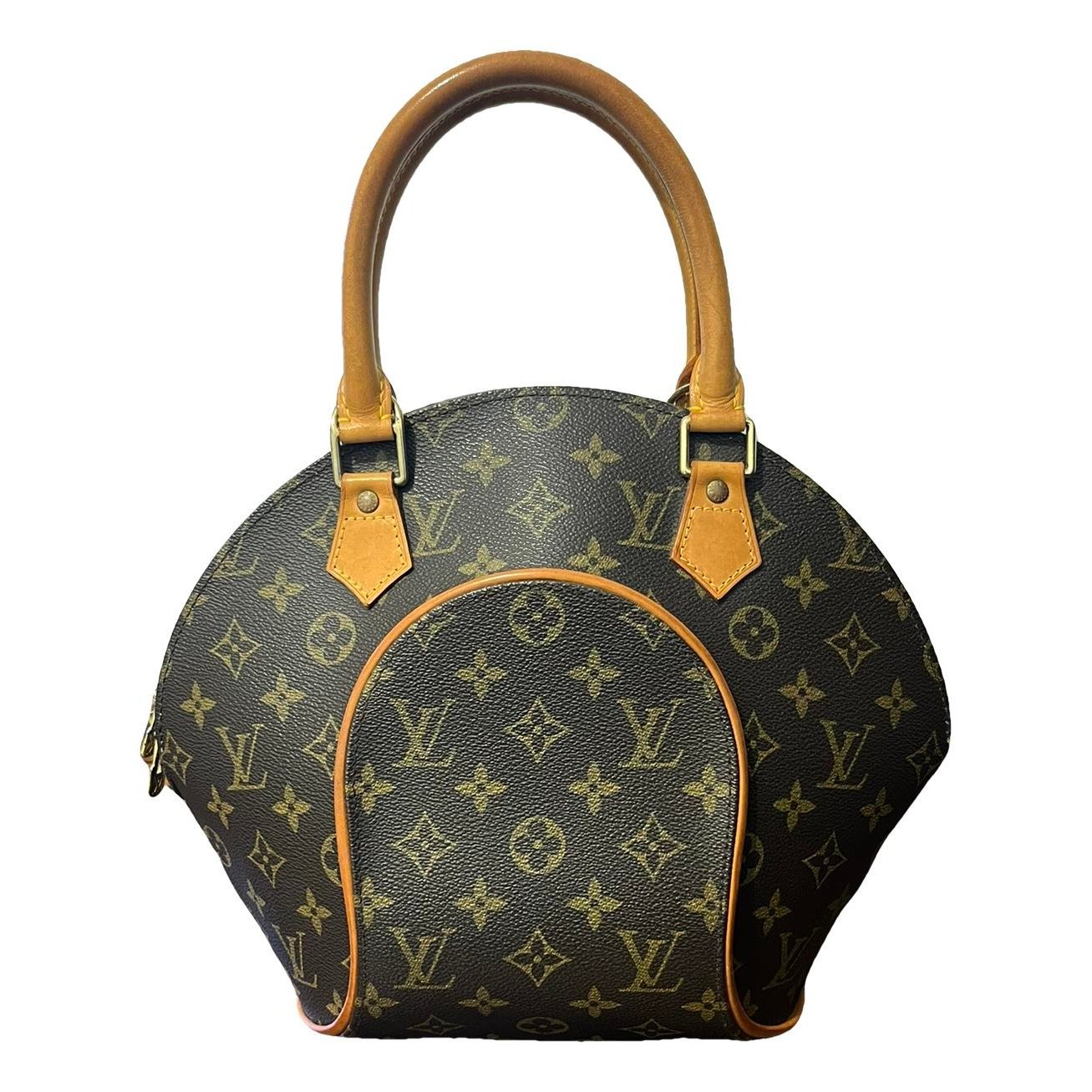 Ellipse cloth handbag