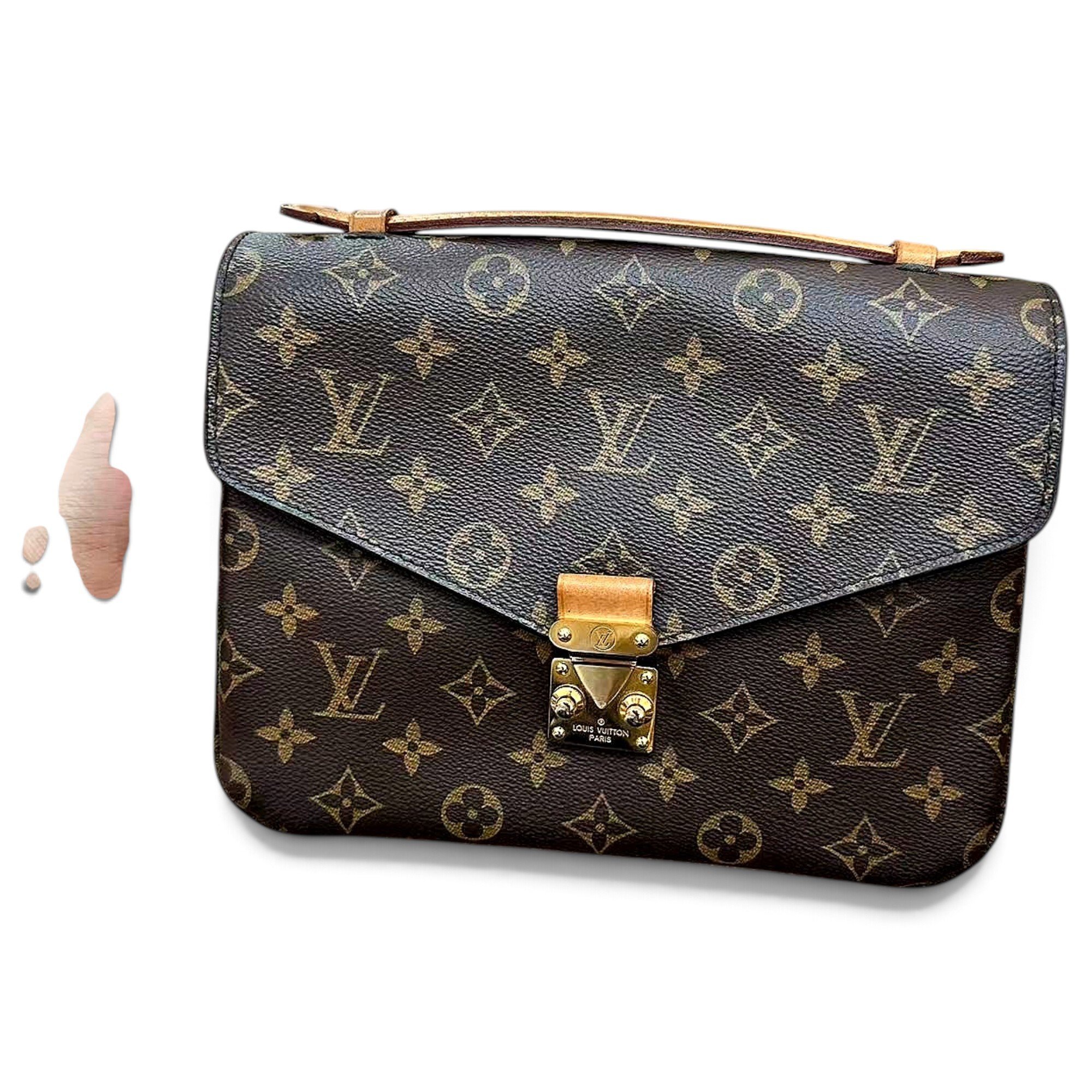 Metis leather crossbody bag