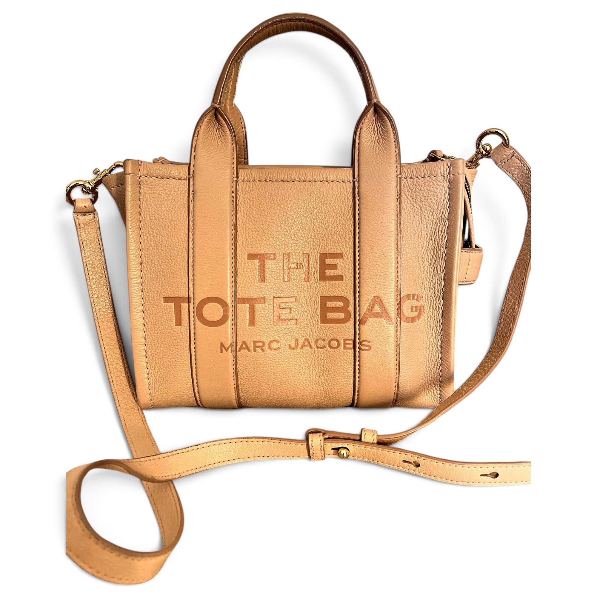 Leather tote