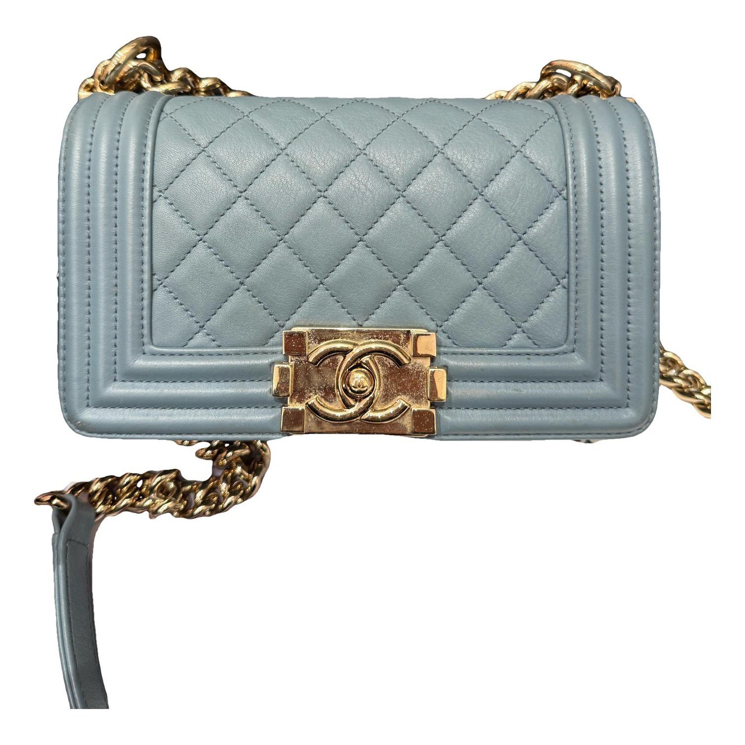 Boy leather crossbody bag