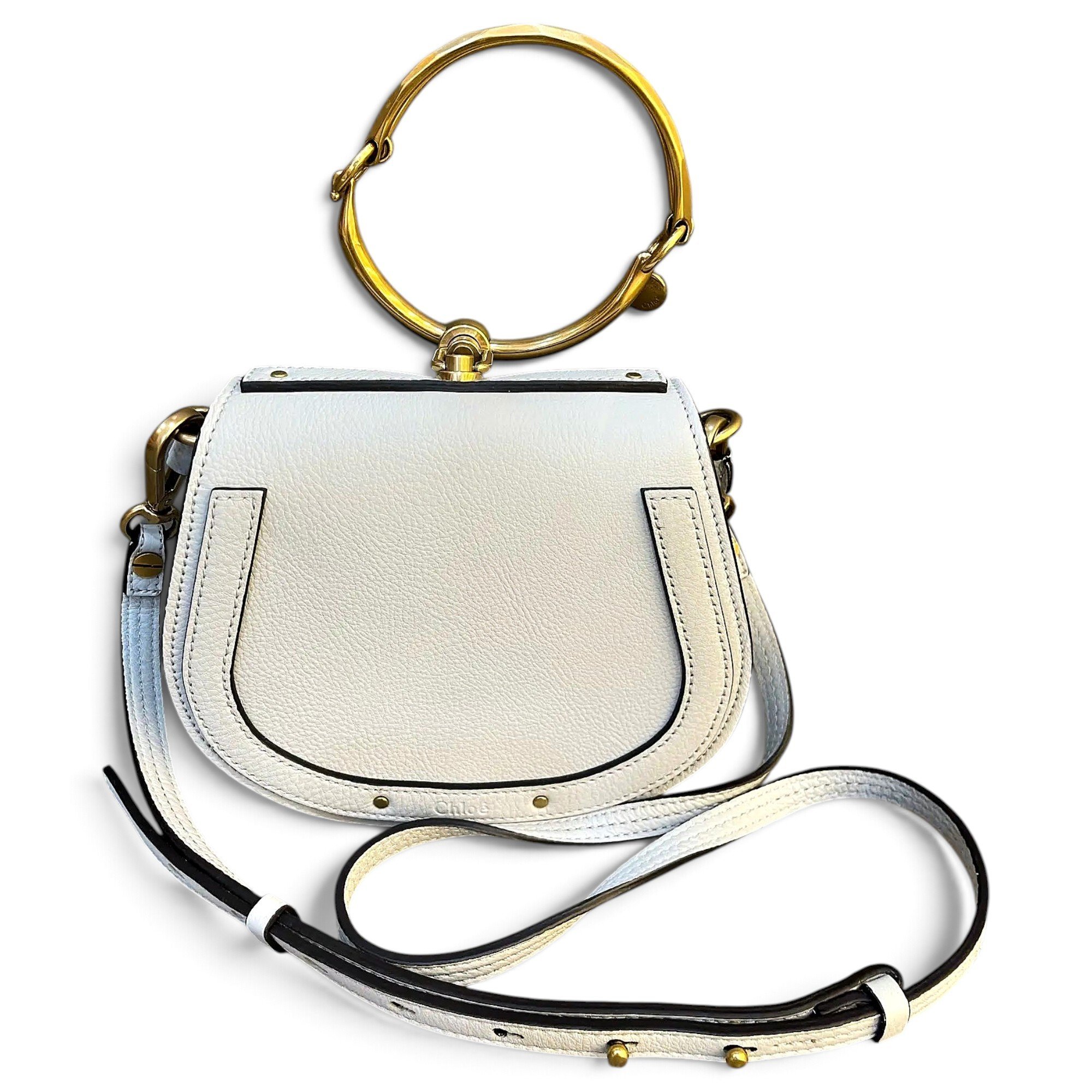 Bracelet Nile leather crossbody bag