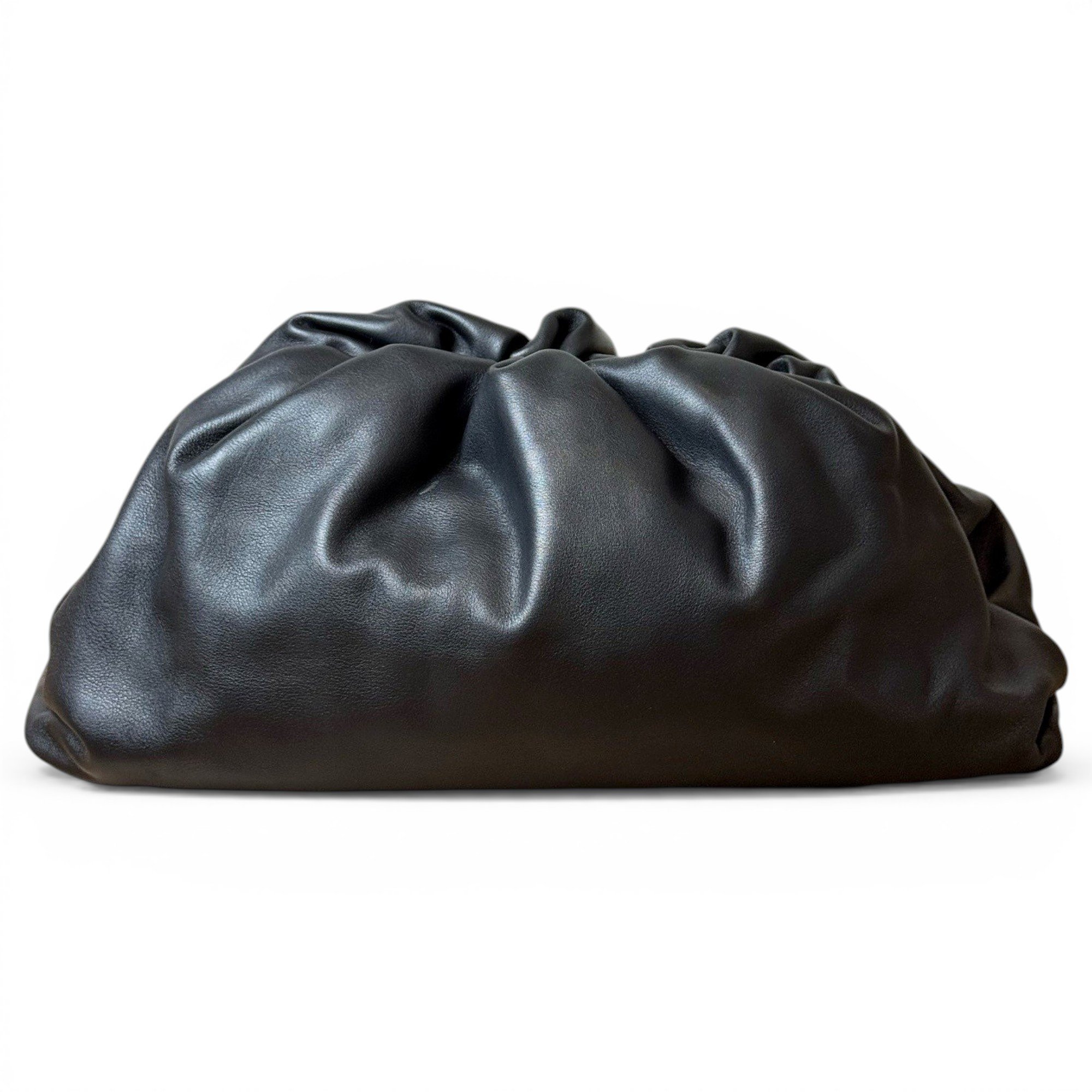 Pouch leather handbag