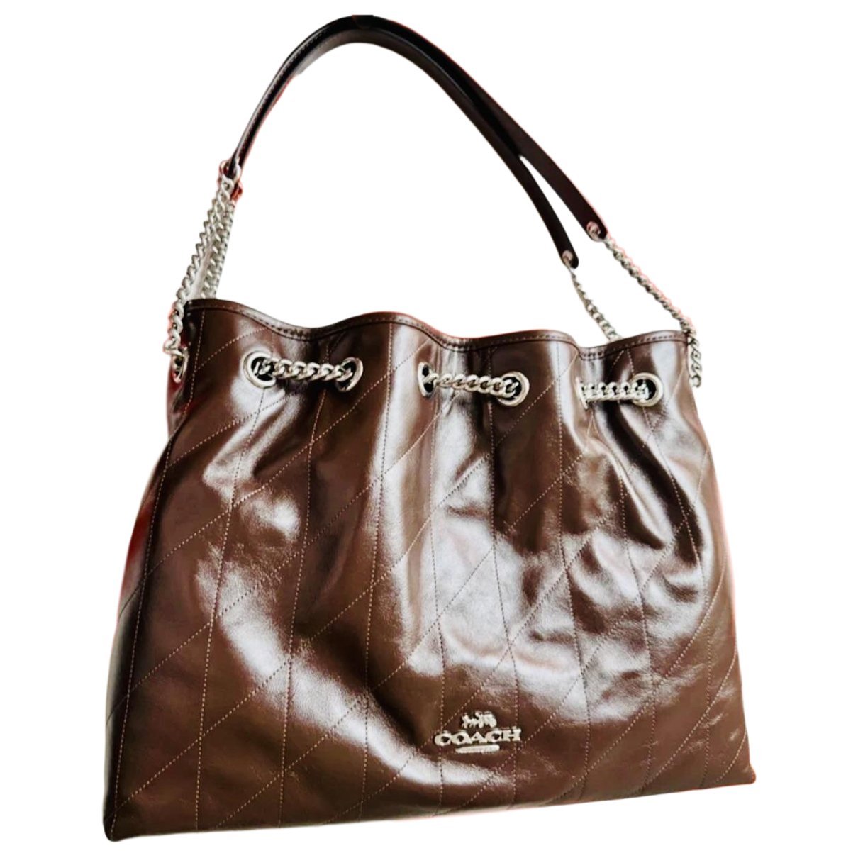 Leather handbag