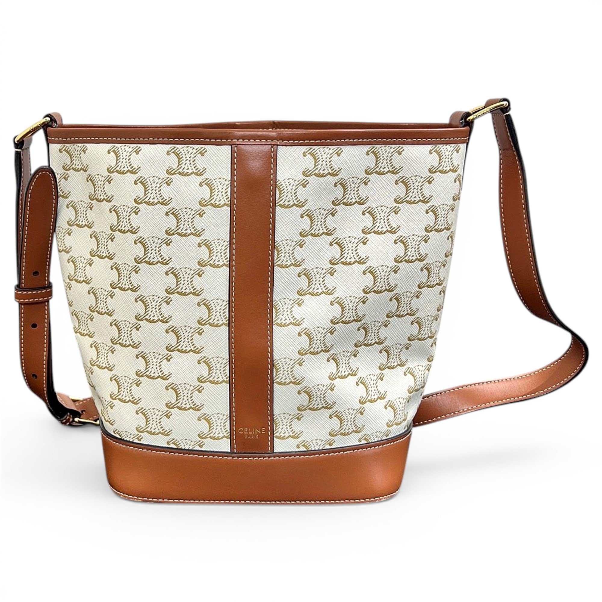 SAC SEAU leather handbag