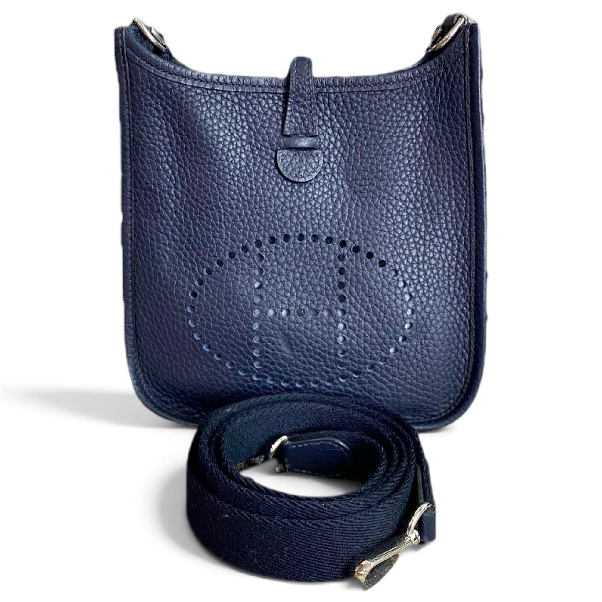 Mini Evelyne leather handbag