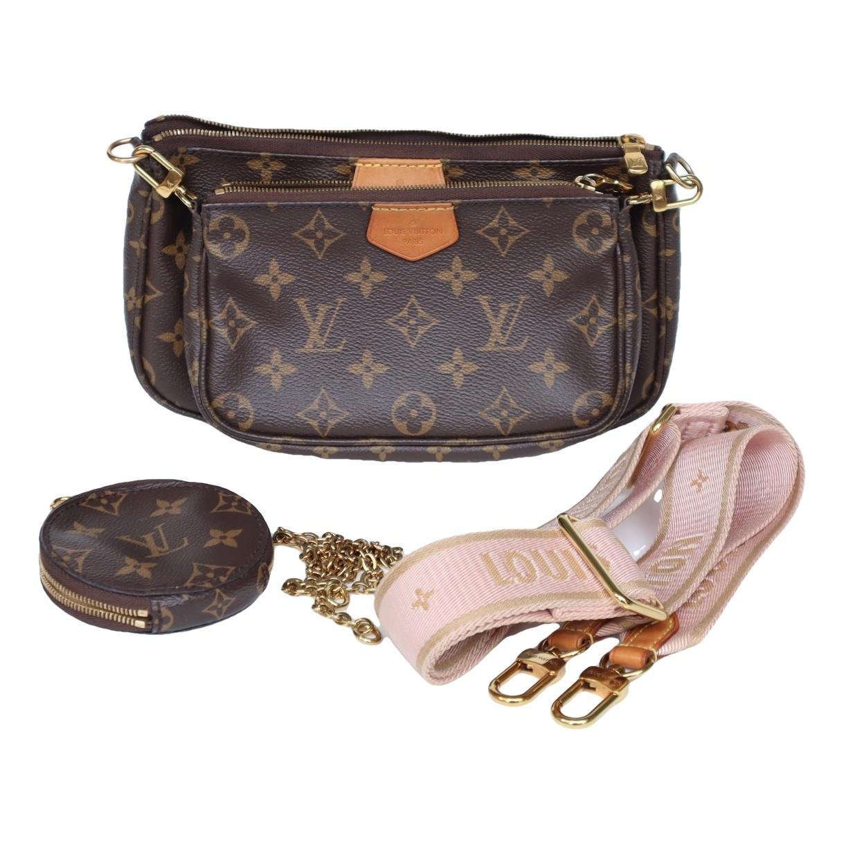 Multi Pochette Accessoires leather handbag