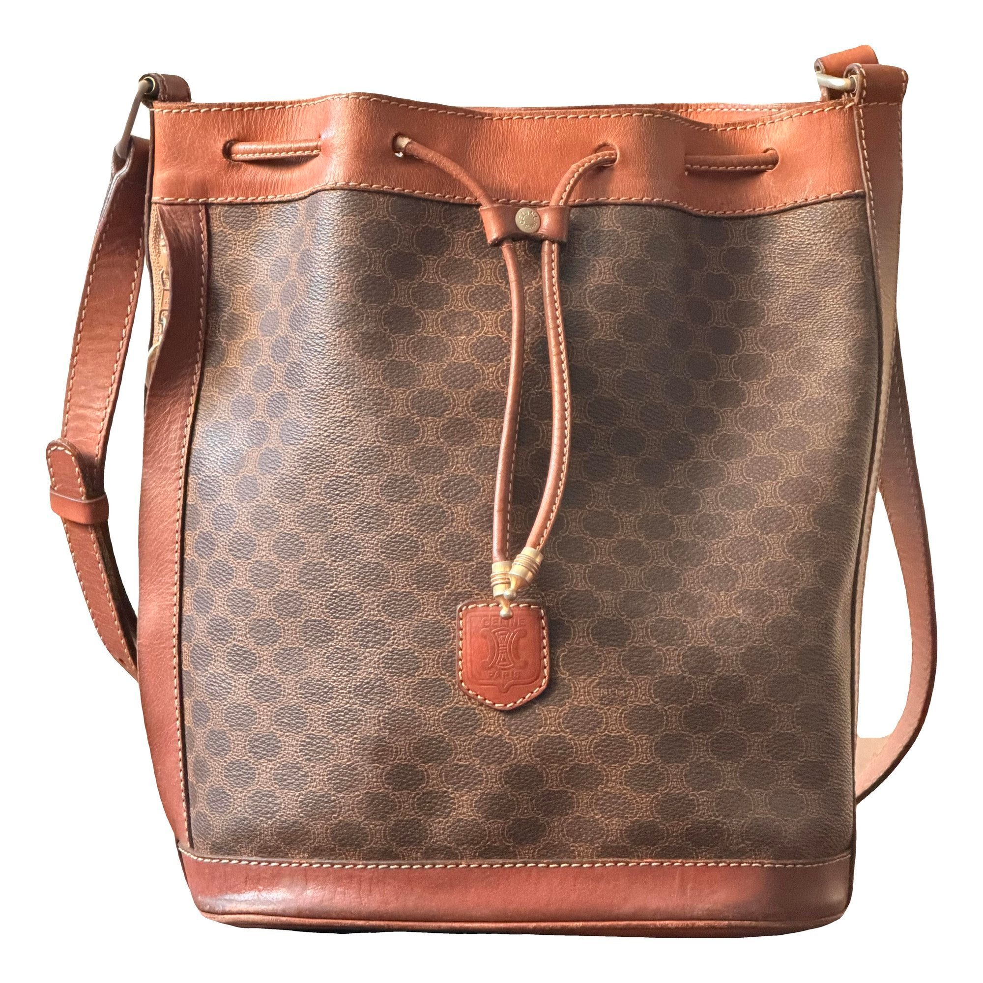 SAC SEAU leather handbag