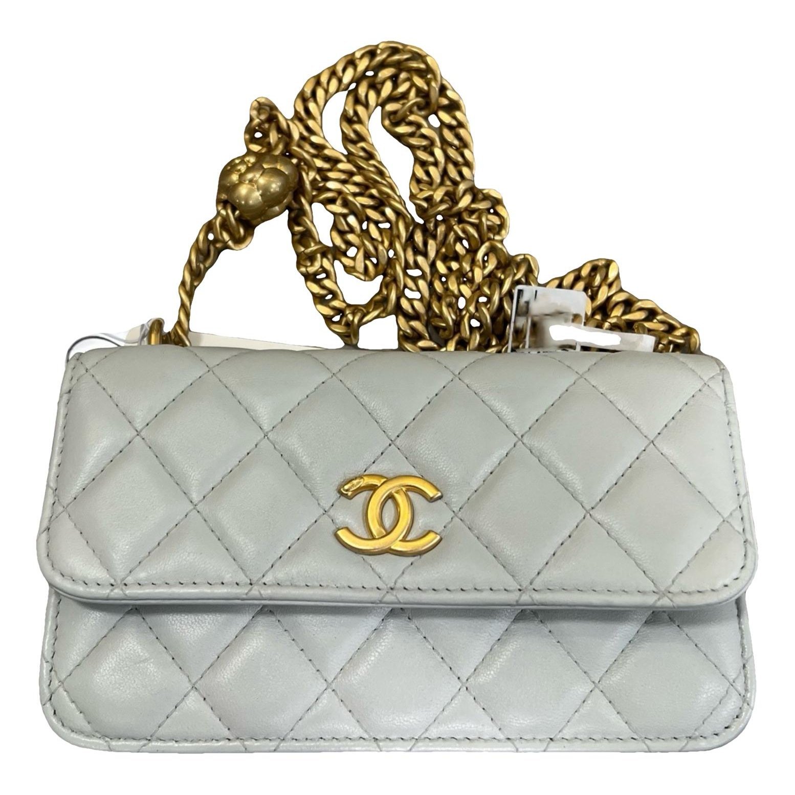 Wallet On Chain Timeless/Classique leather crossbody bag