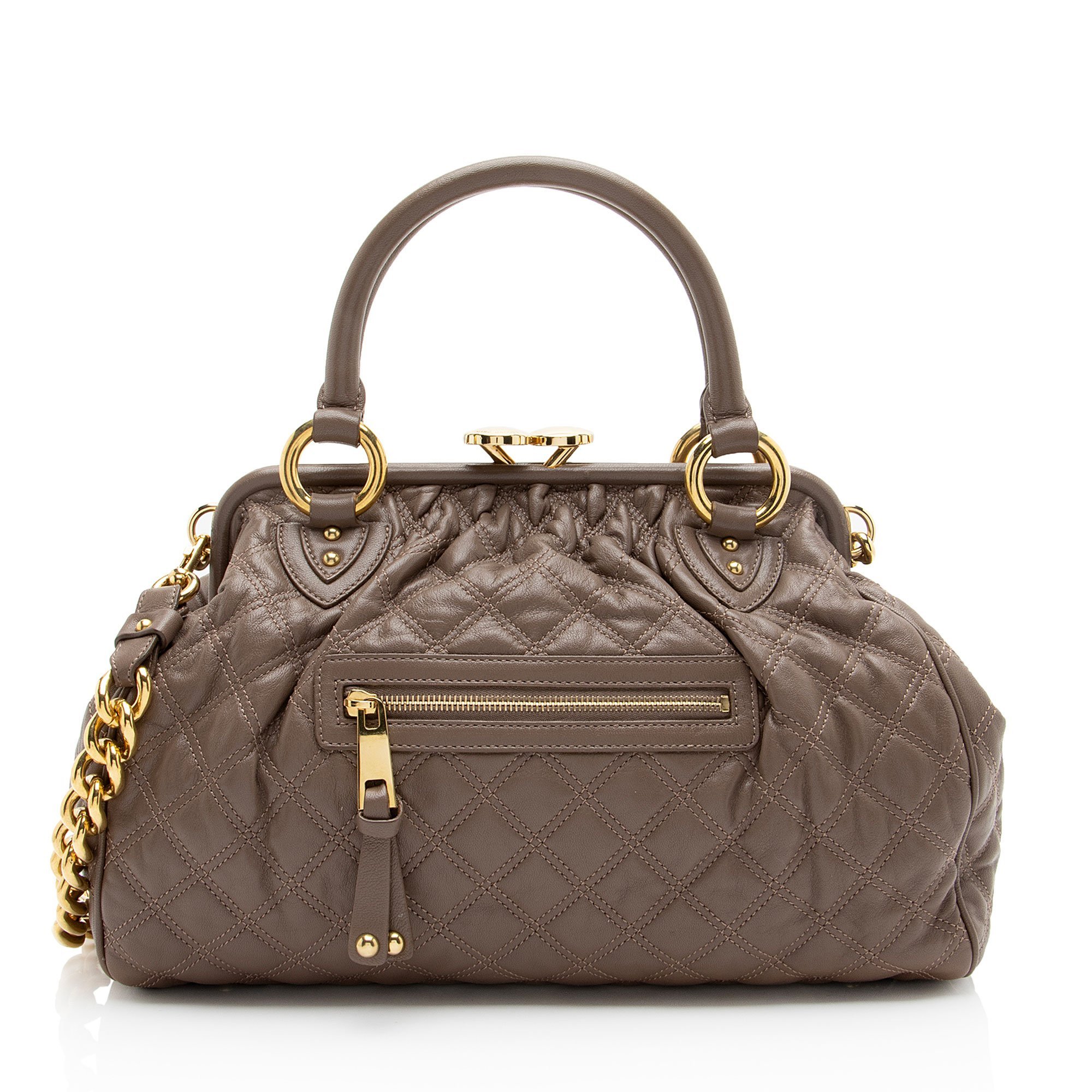 Leather satchel