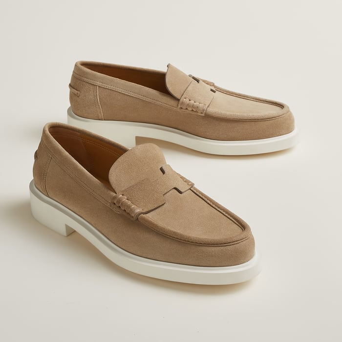Beige Argile Mocassim Guillaume